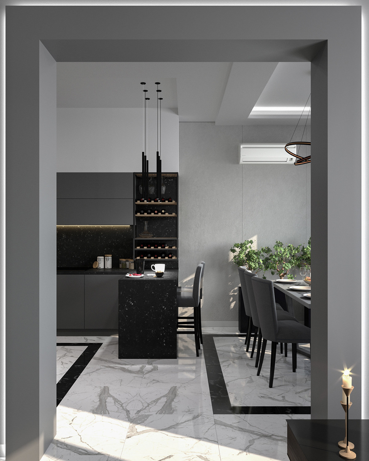 Кухня-гостиная