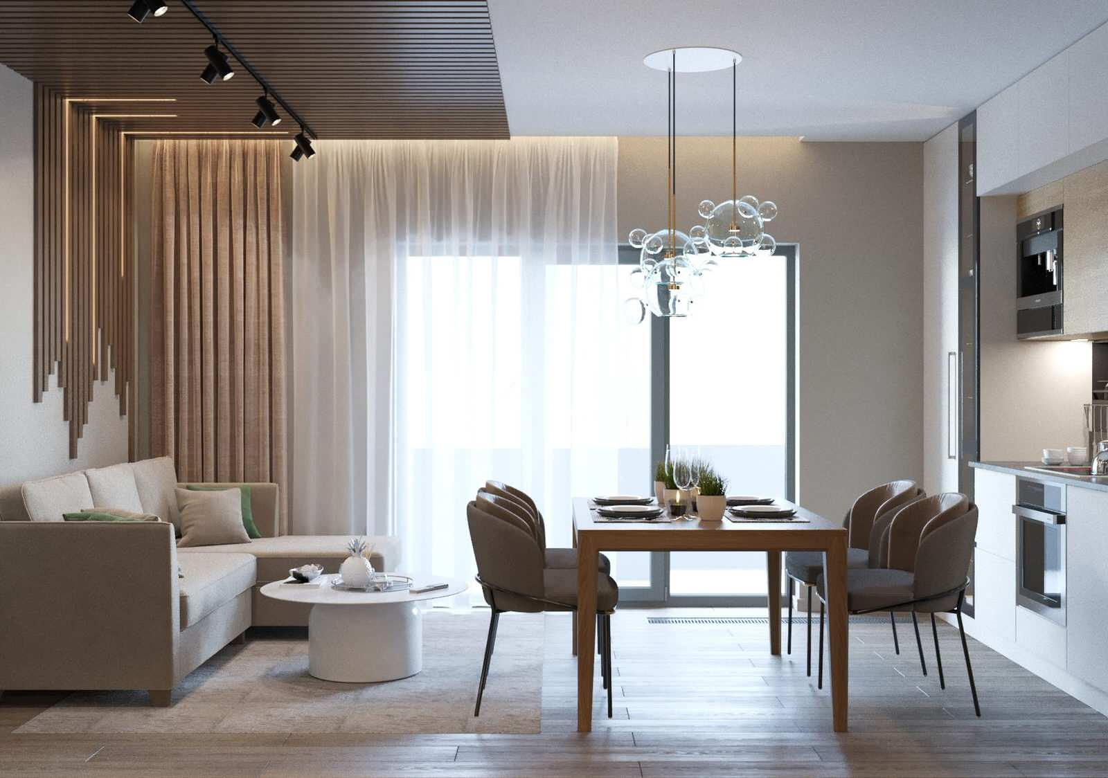 ЖК "BAUHAUS" 70м2., проект 2020г.