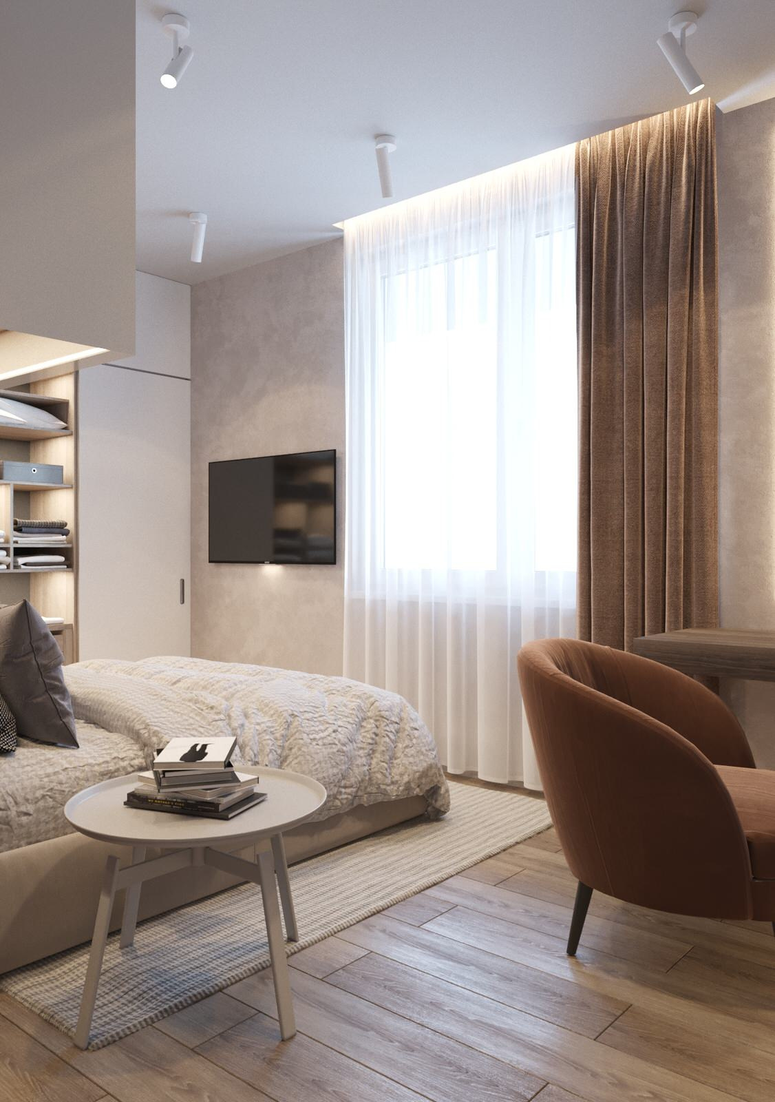 ЖК "BAUHAUS" 70м2., проект 2020г.