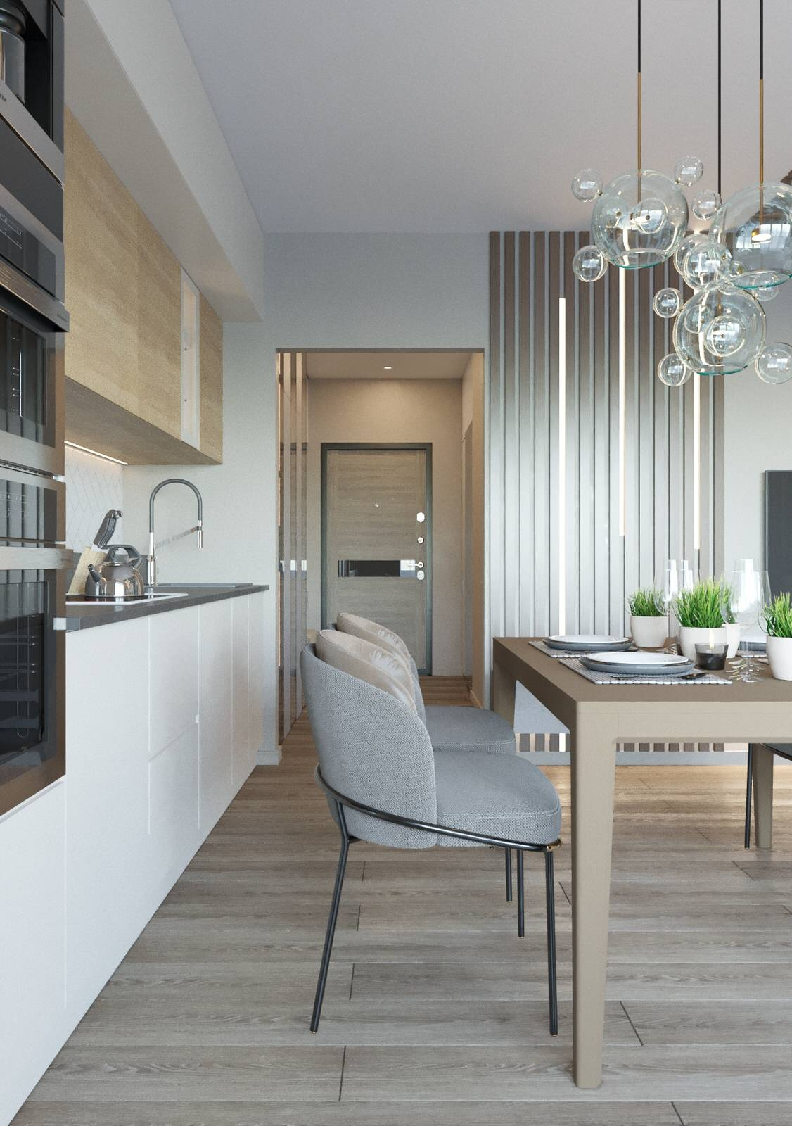 ЖК "BAUHAUS" 70м2., проект 2020г.