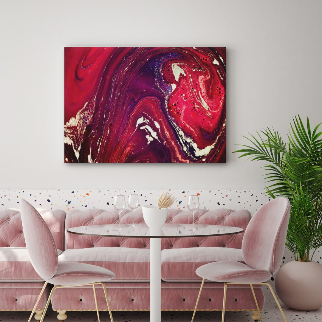 Модная техника Fluid Art
