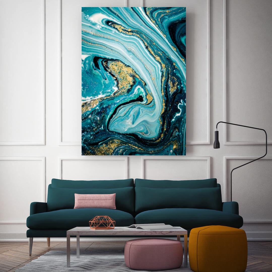 Модная техника Fluid Art
