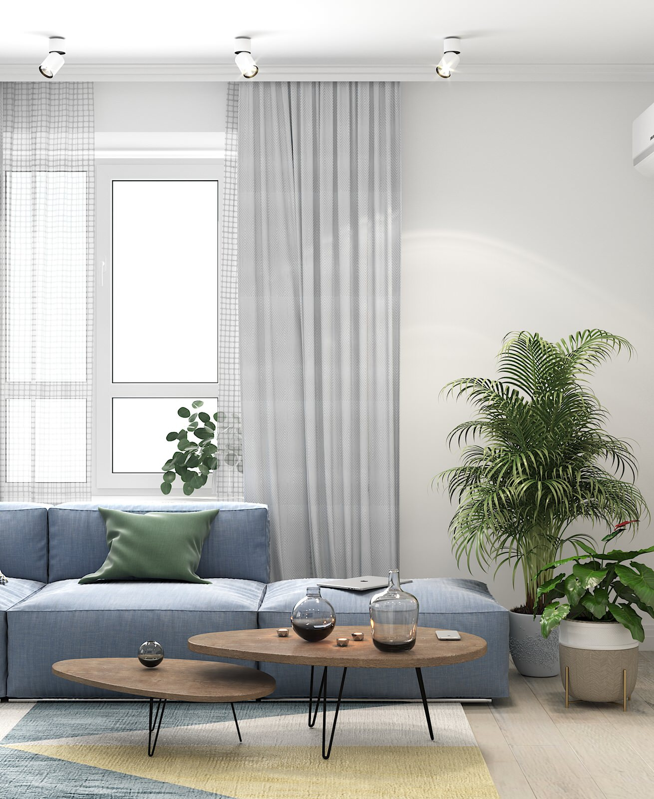 Loft Гостиная