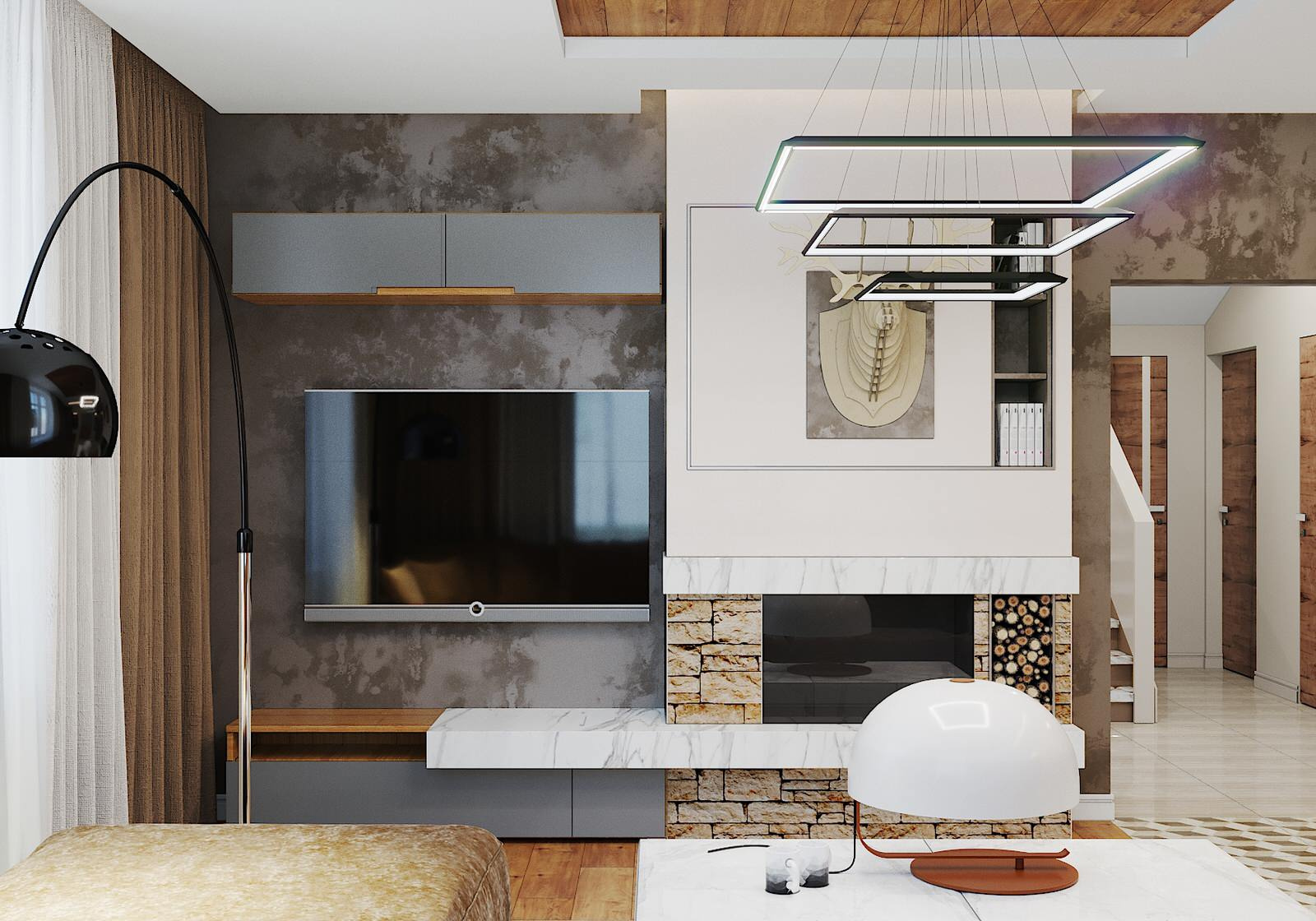 Saint-Petersburg, Сountry house project 1st floor