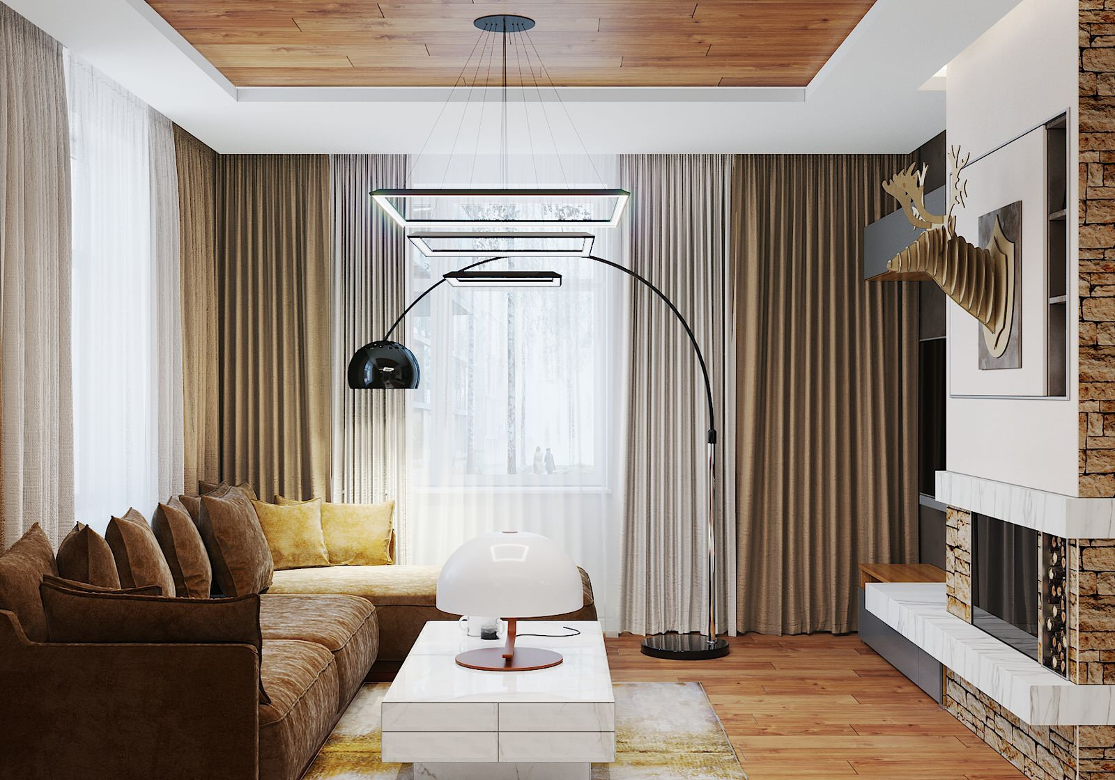 Saint-Petersburg, Сountry house project 1st floor