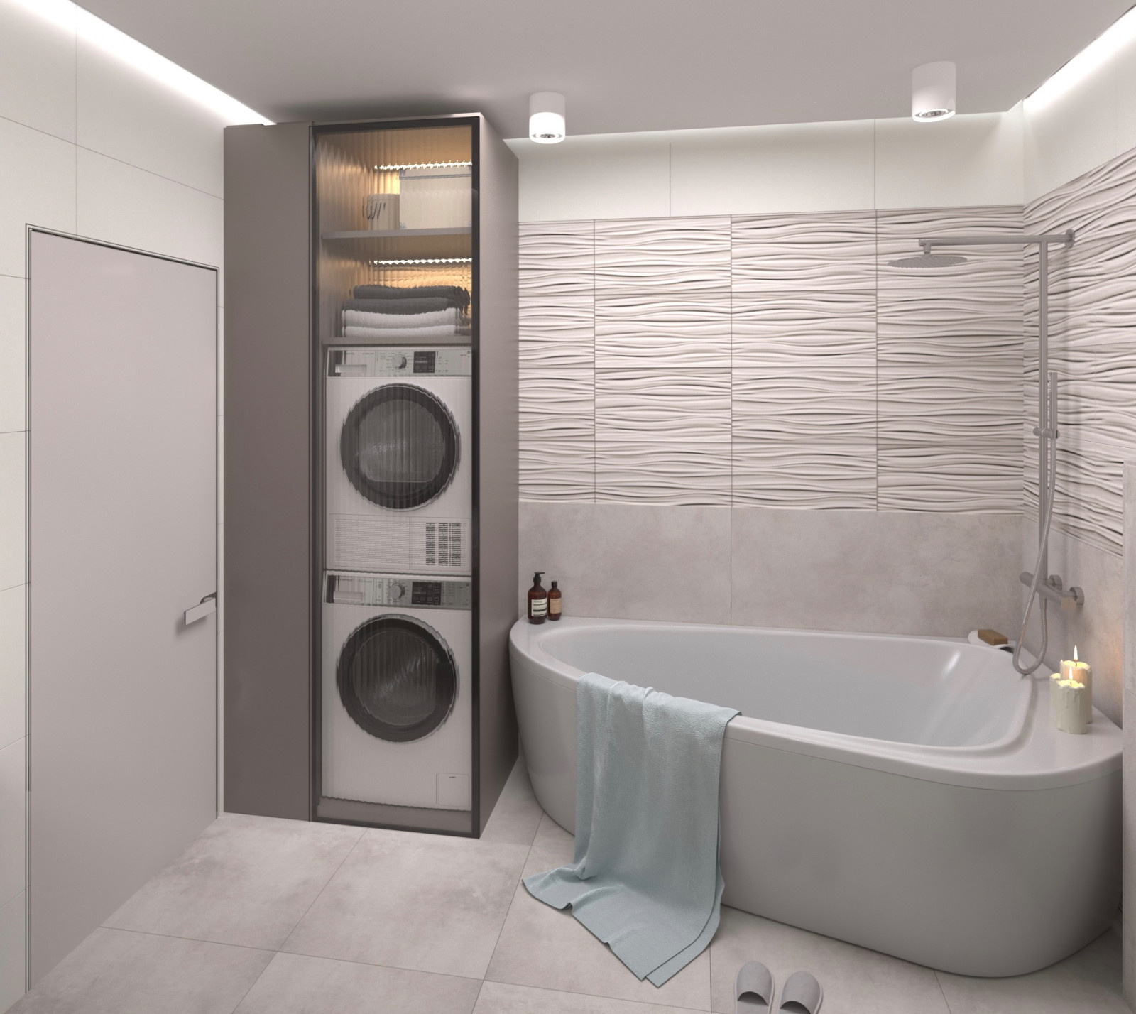 Ванная комната из проекта "StyleHome"
