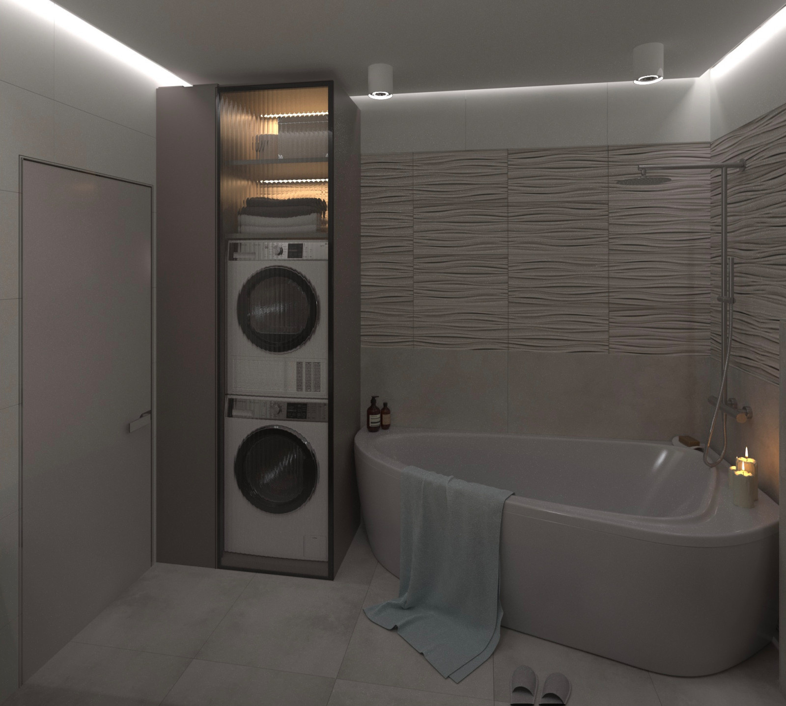 Ванная комната из проекта "StyleHome"