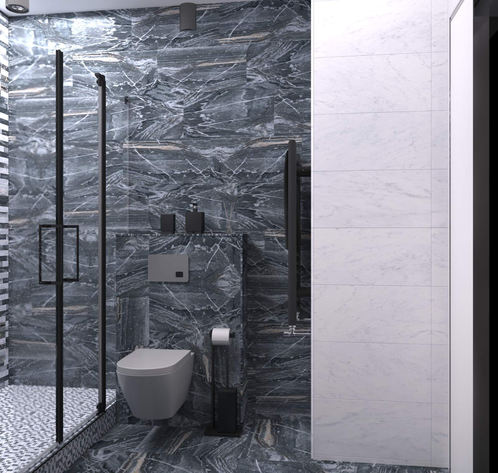 Душевая из проекта "StyleHome"