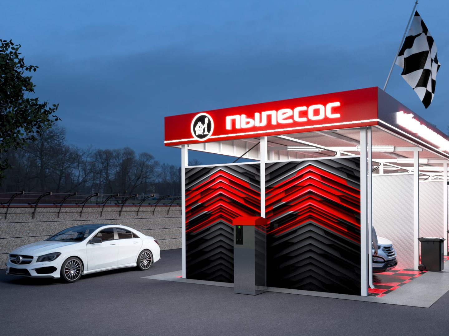 Дизайн автомоечного комплекса Grand Car