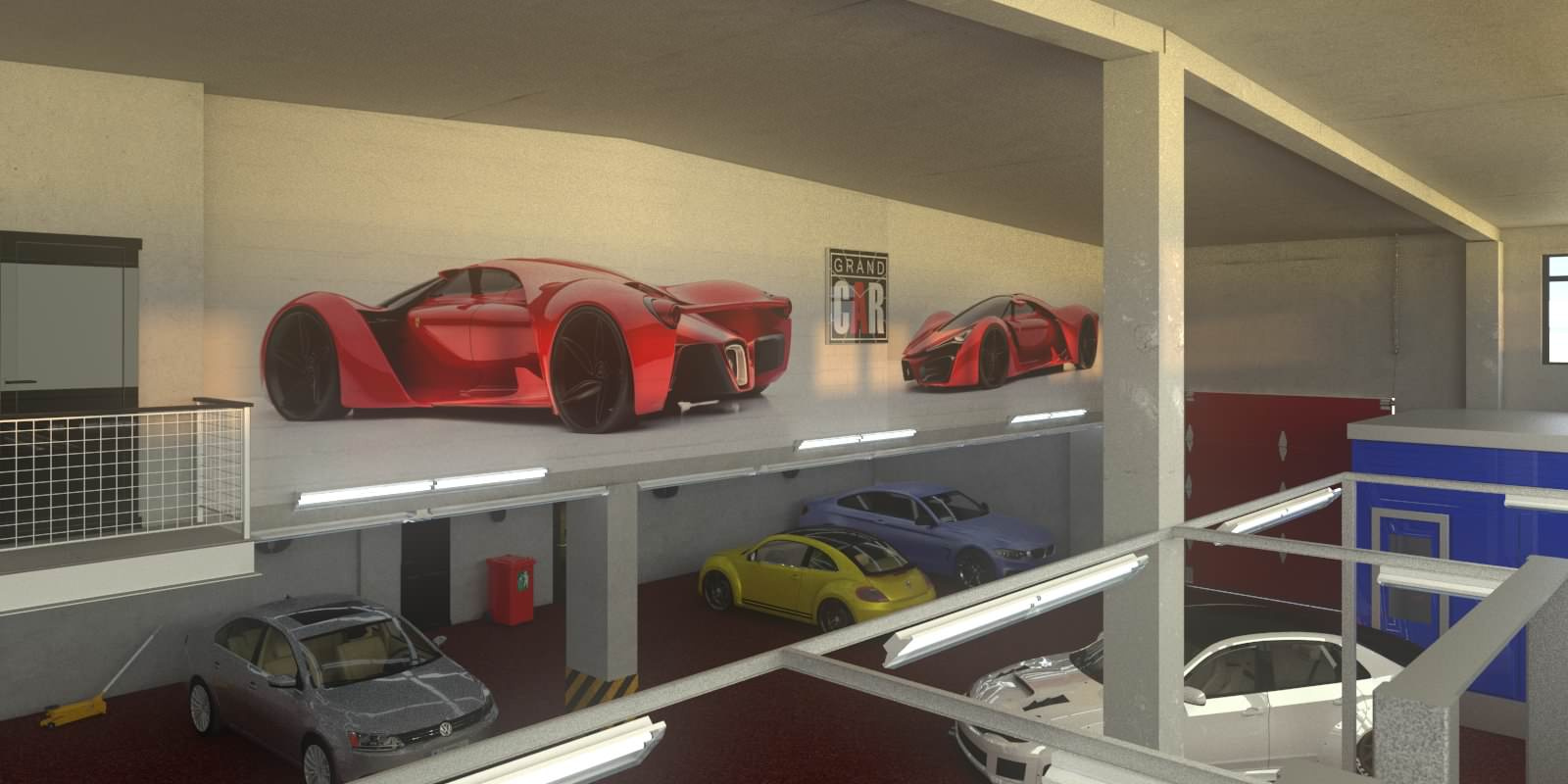 Ремонтно-покрасочная зона Grand Car