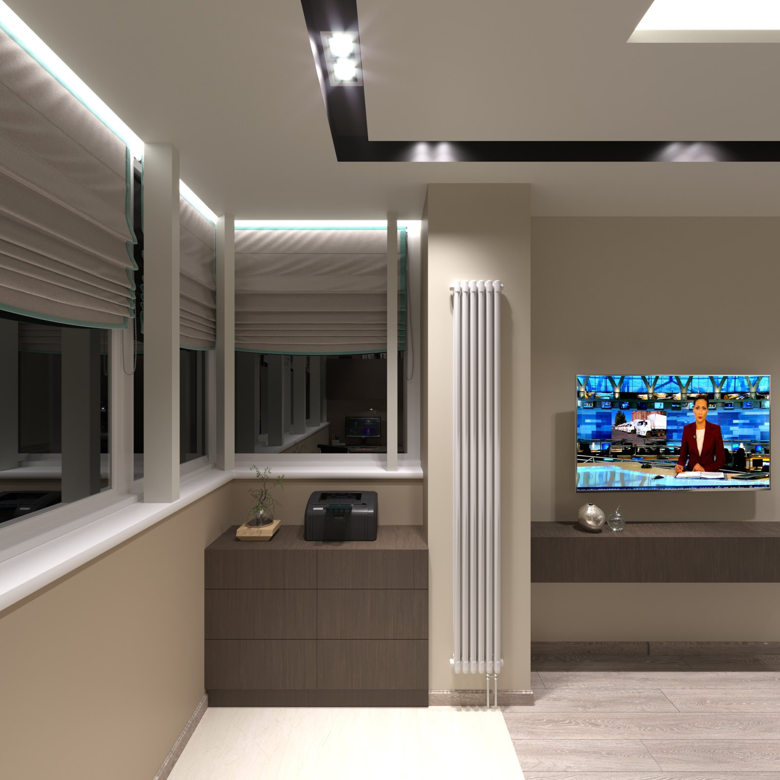 Дизайн двухуровневой квартиры 170 м² ЖК «ORDYNKA»