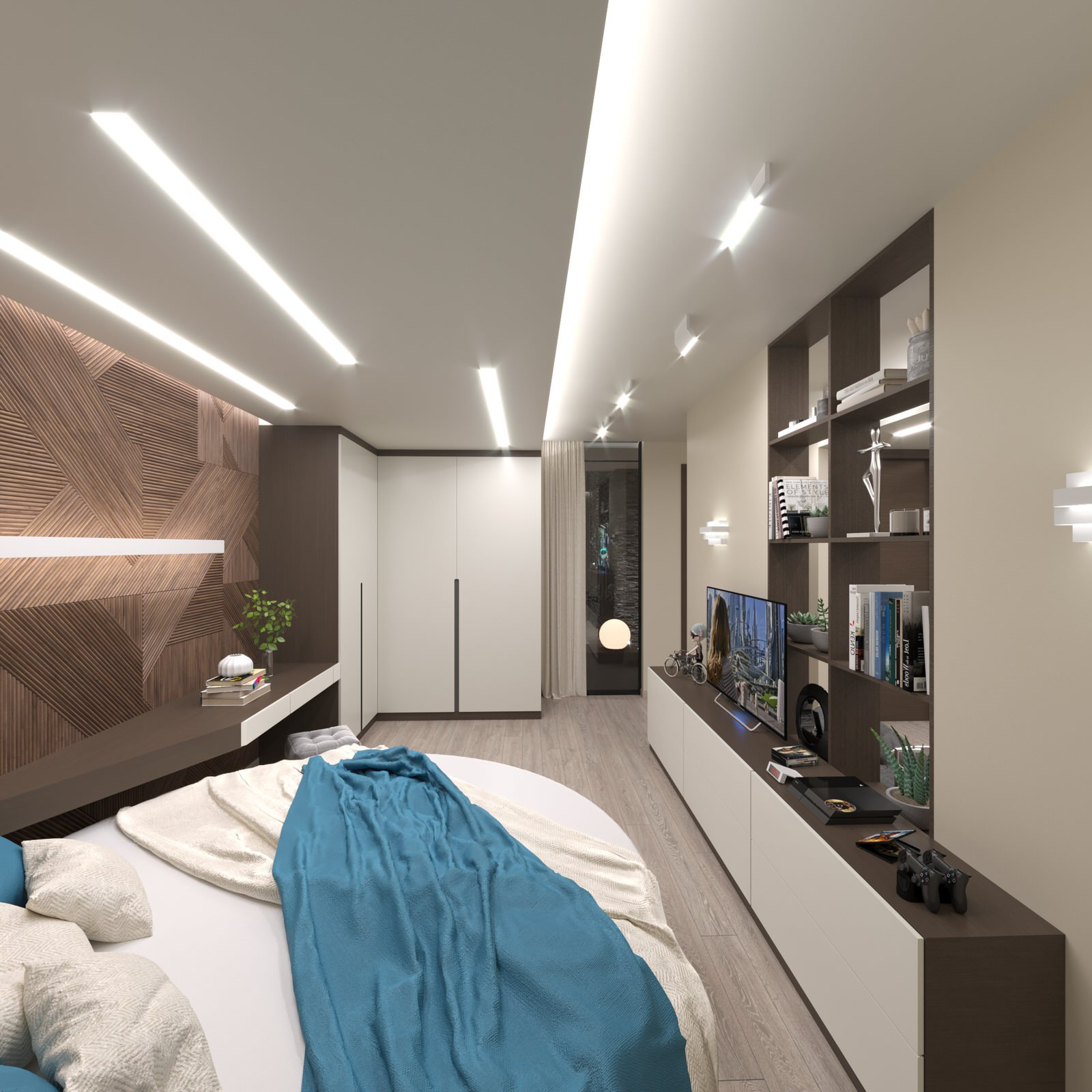 Дизайн двухуровневой квартиры 170 м² ЖК «ORDYNKA»