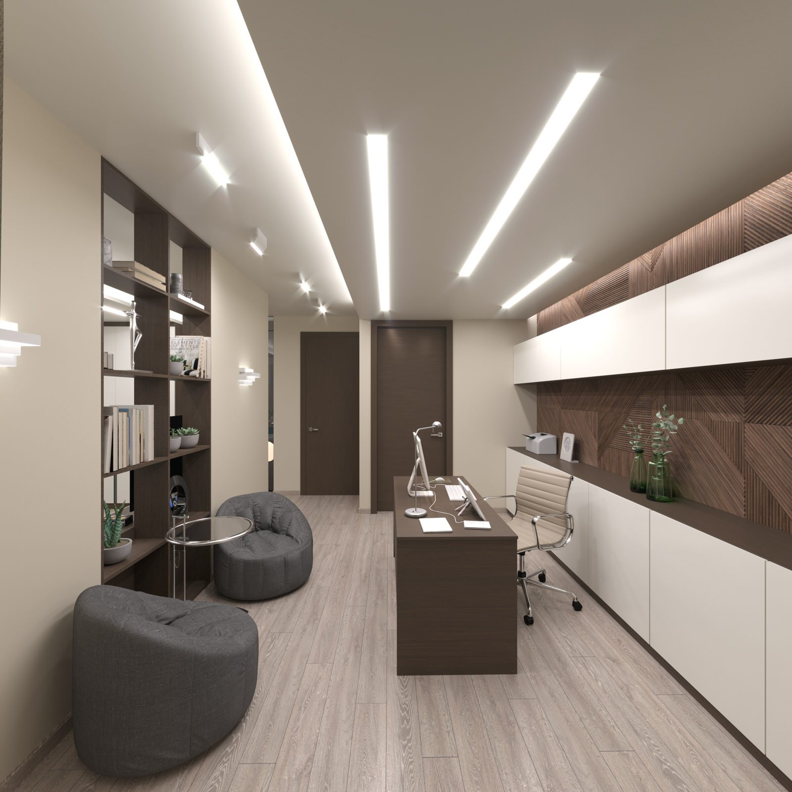 Дизайн двухуровневой квартиры 170 м² ЖК «ORDYNKA»