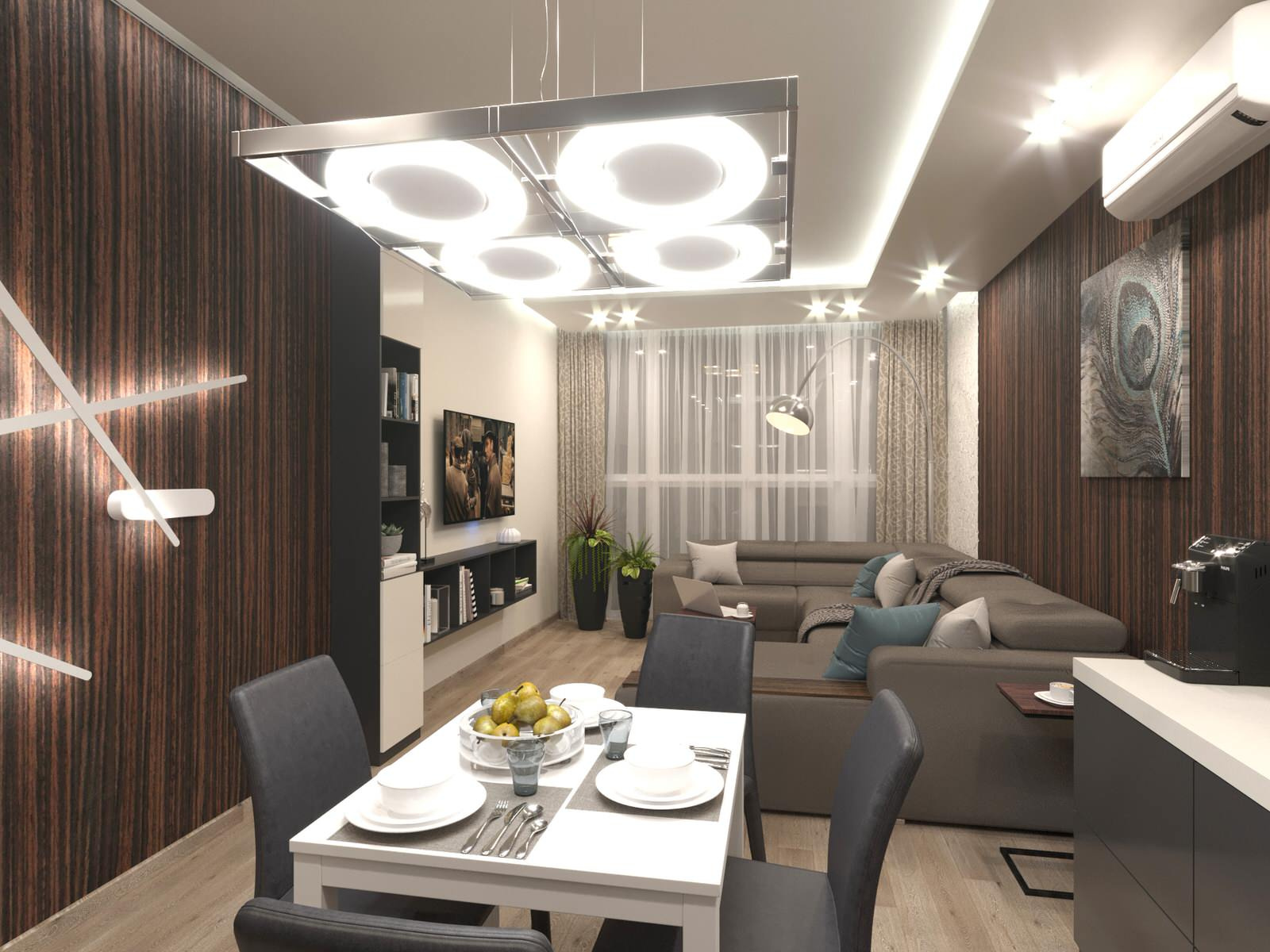 Планировка трехкомнатной квартиры 72 м² ЖК UP-квартал «Новое Тушино»