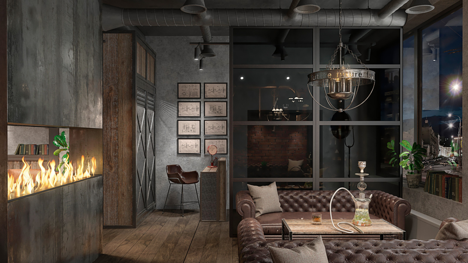 Кальянная Loft