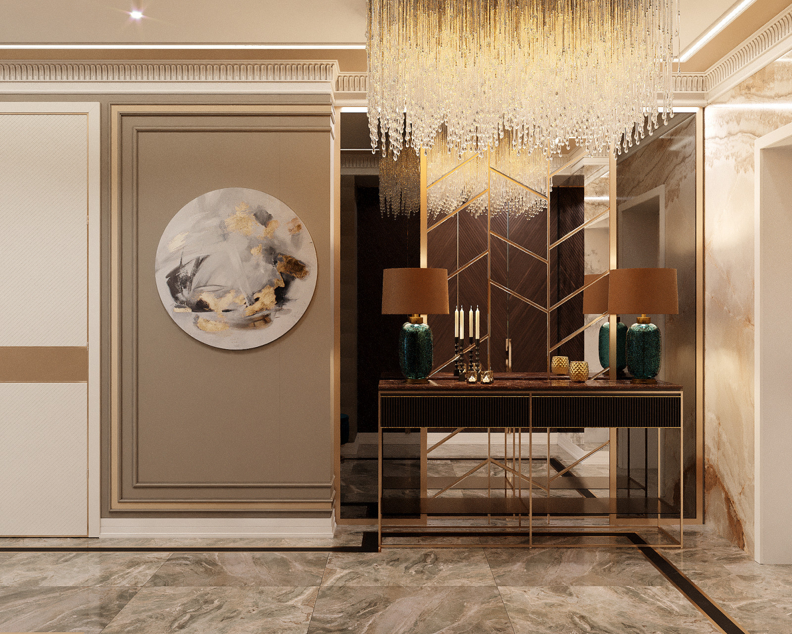 Интерьер квартиры г. Самара 280 м2
