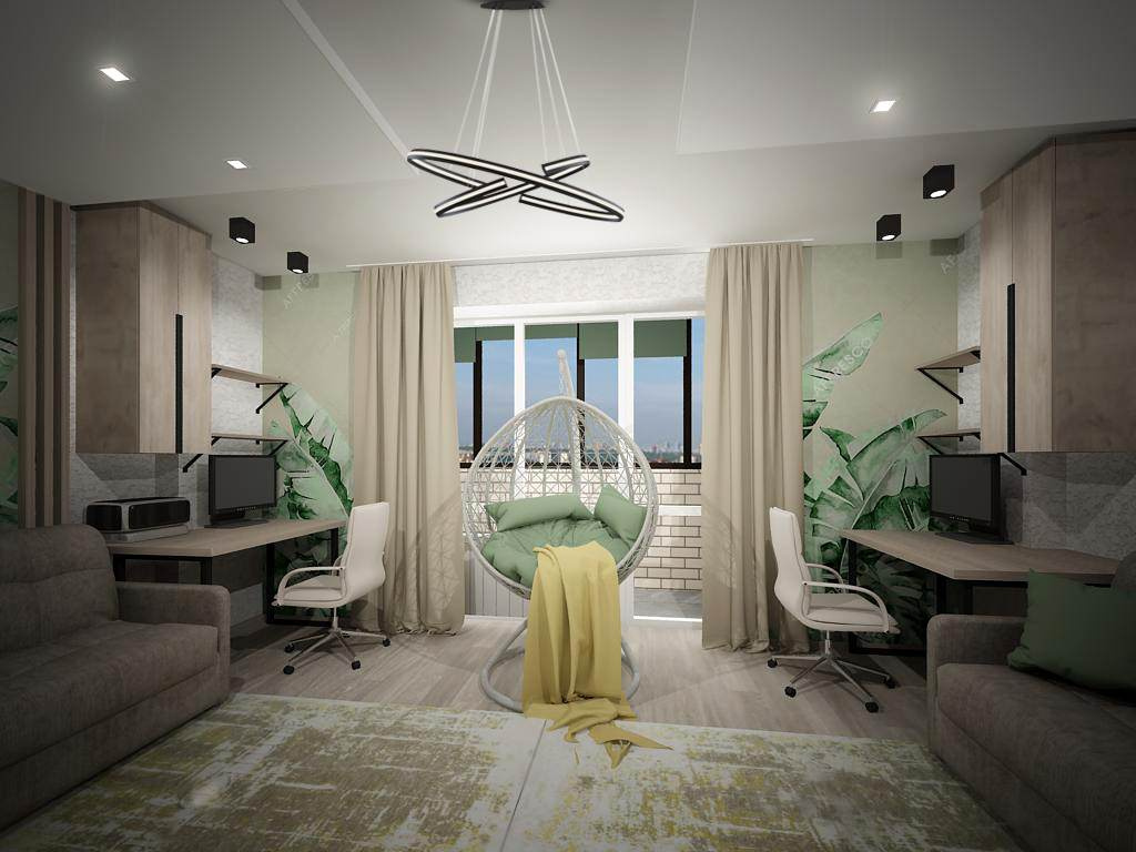 Квартира в стиле Loft Детская
