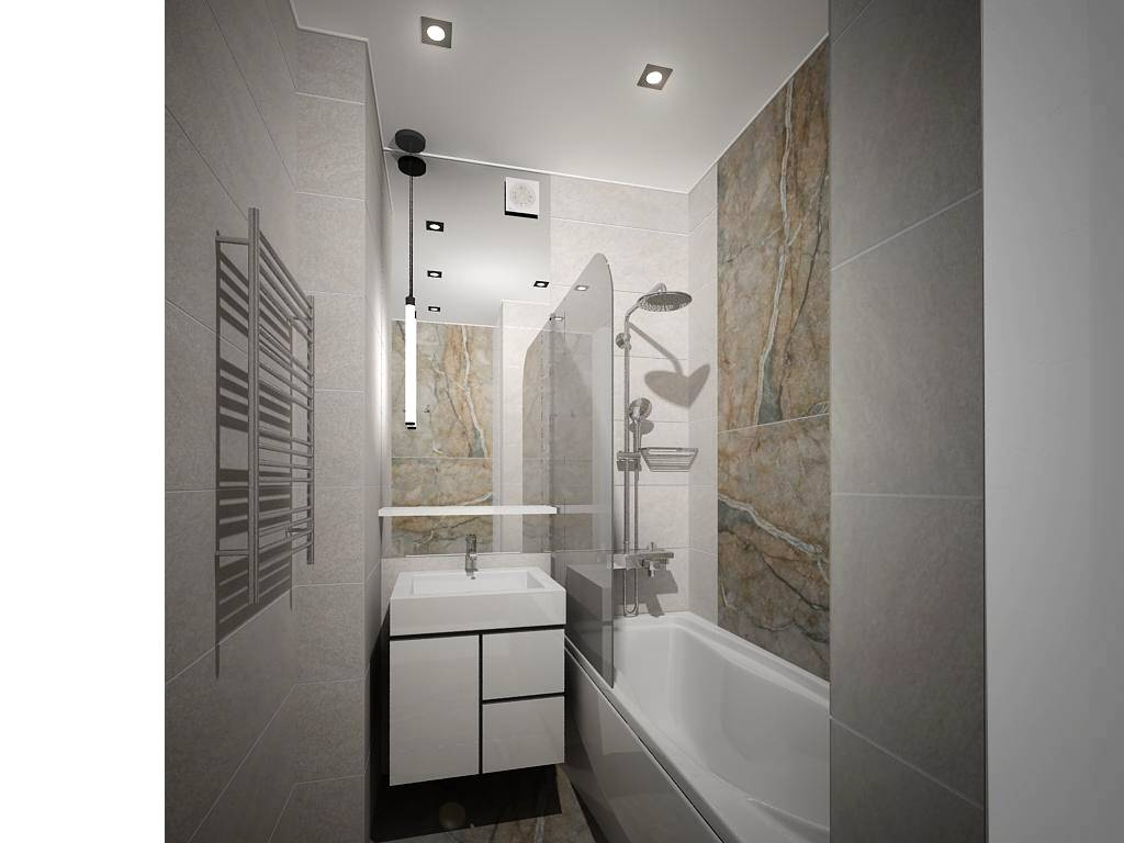 Квартира в стиле Loft Ванная комната