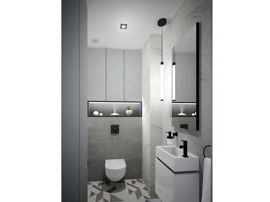 Квартира в стиле Loft Туалет