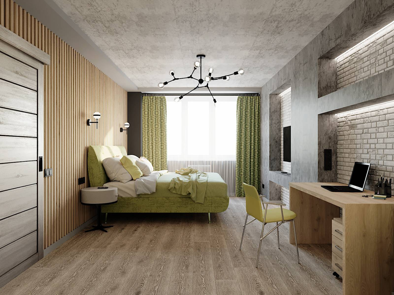 Современный интерьер в стиле Loft