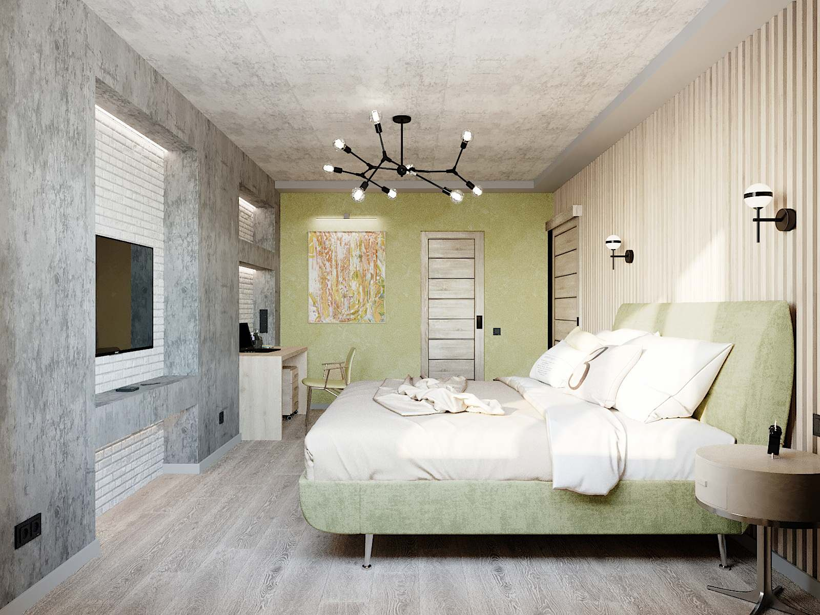 Современный интерьер в стиле Loft