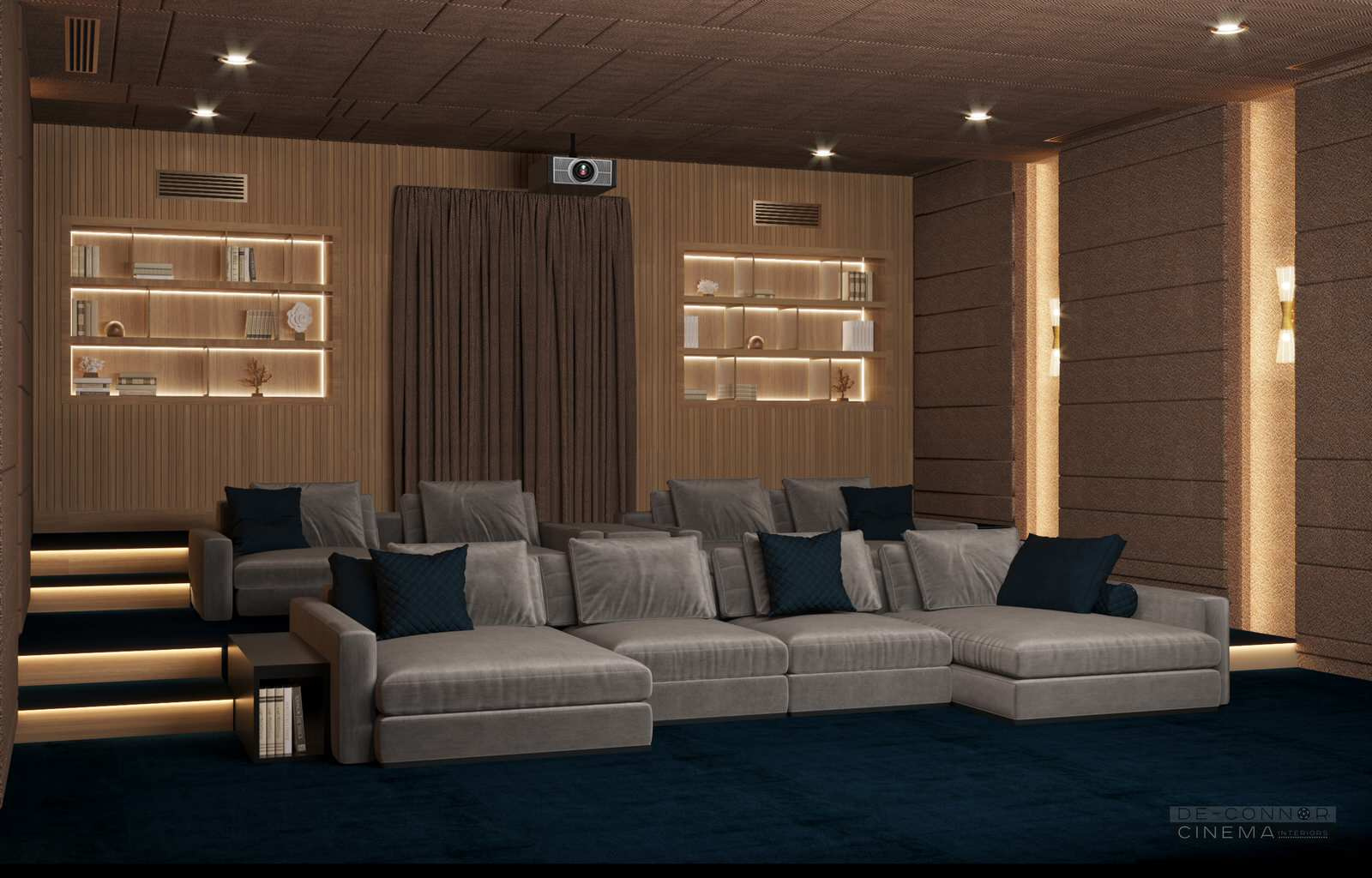Обложка проекта: Luxury modern cinema