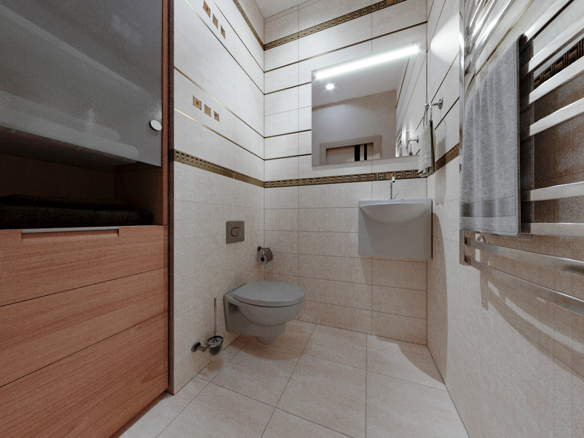 Дизайн трехкомнатной квартиры 90 м2