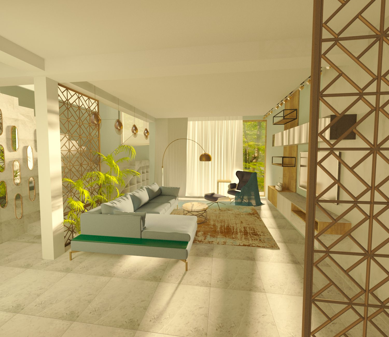Гостиная. Хоста 2019