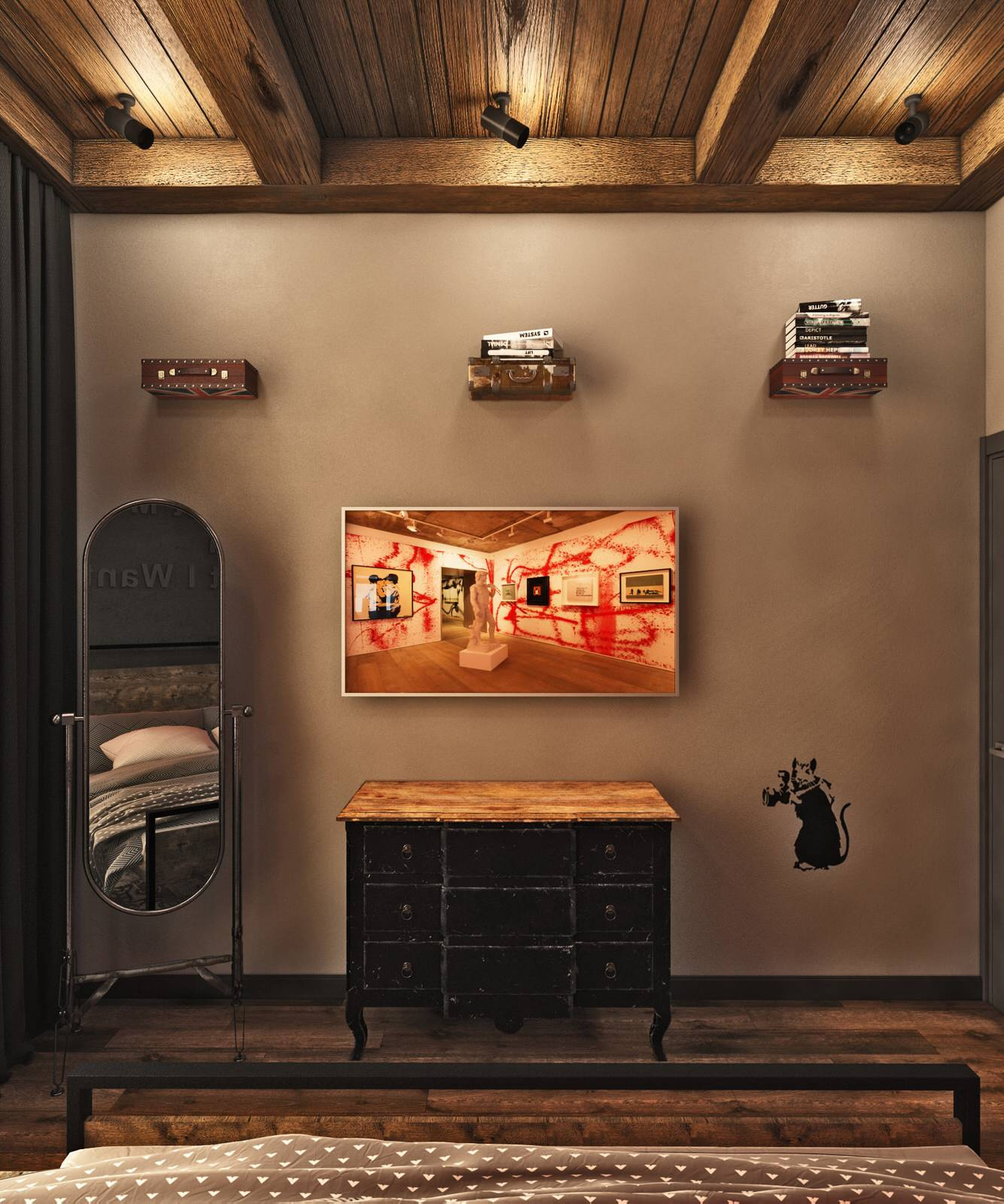 Loft 3 bedroom apartment