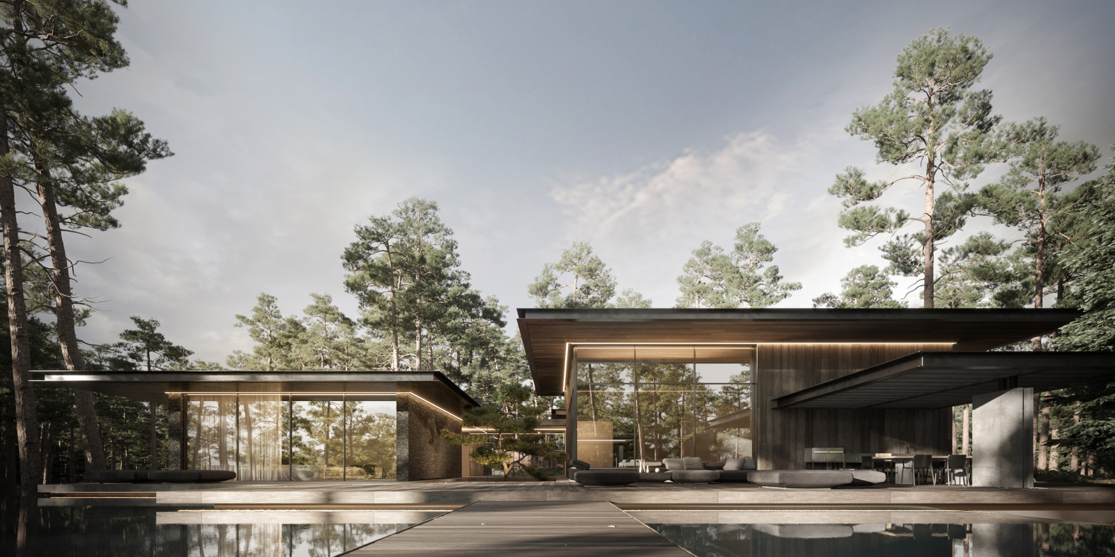 Обложка проекта: Pine Cove House – Cottage Architecture