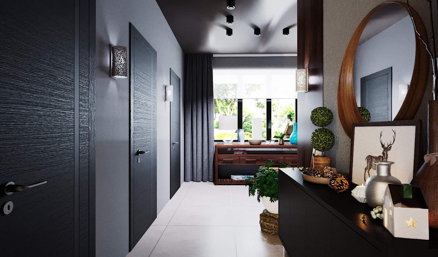 Загородный дом в стиле Loft