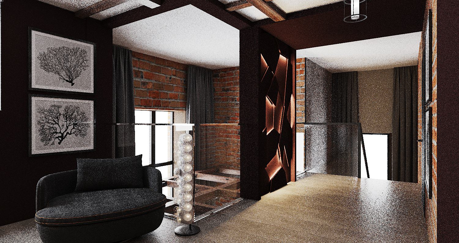 Загородный дом в стиле Loft