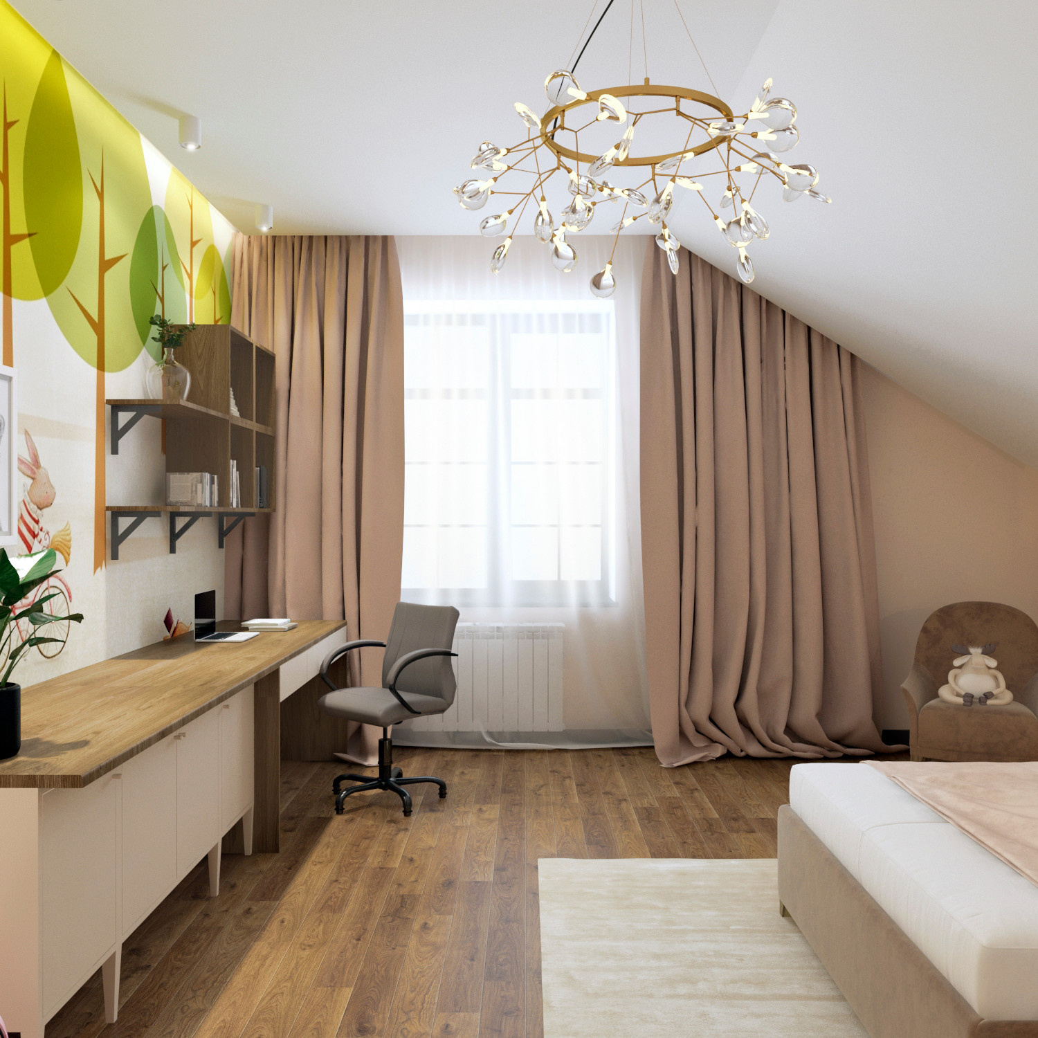Интерьер дома 250м.кв. в г. Оренбурге