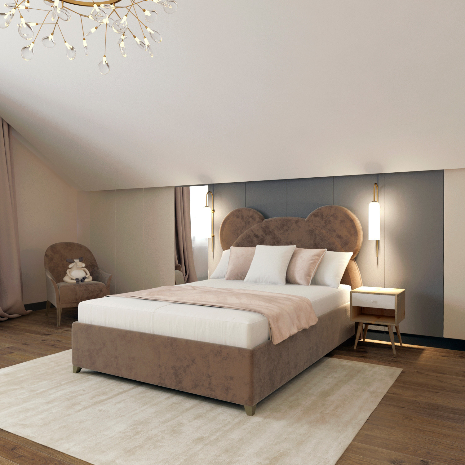 Интерьер дома 250м.кв. в г. Оренбурге