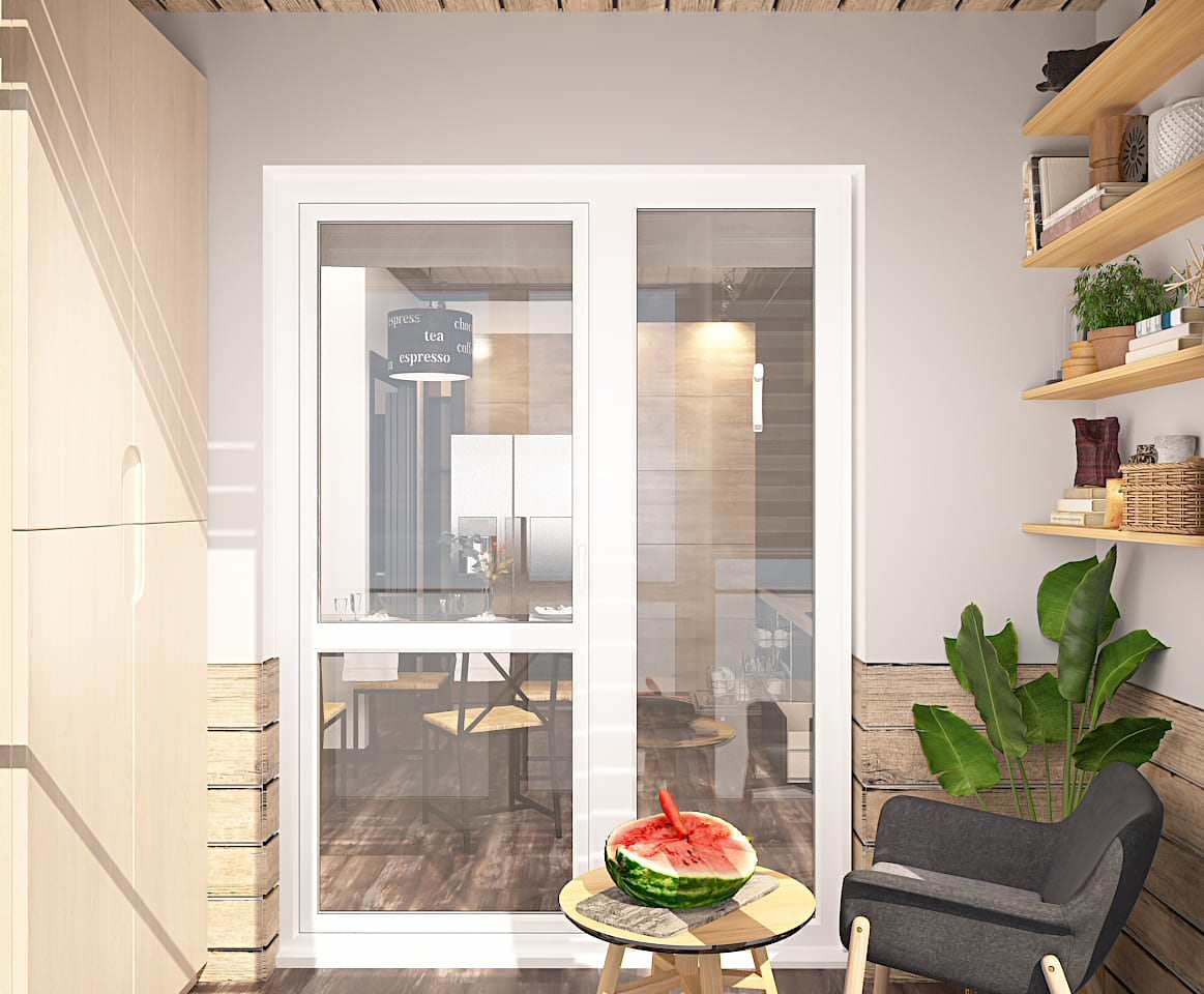 Двухкомнатная. LOFT. Химки