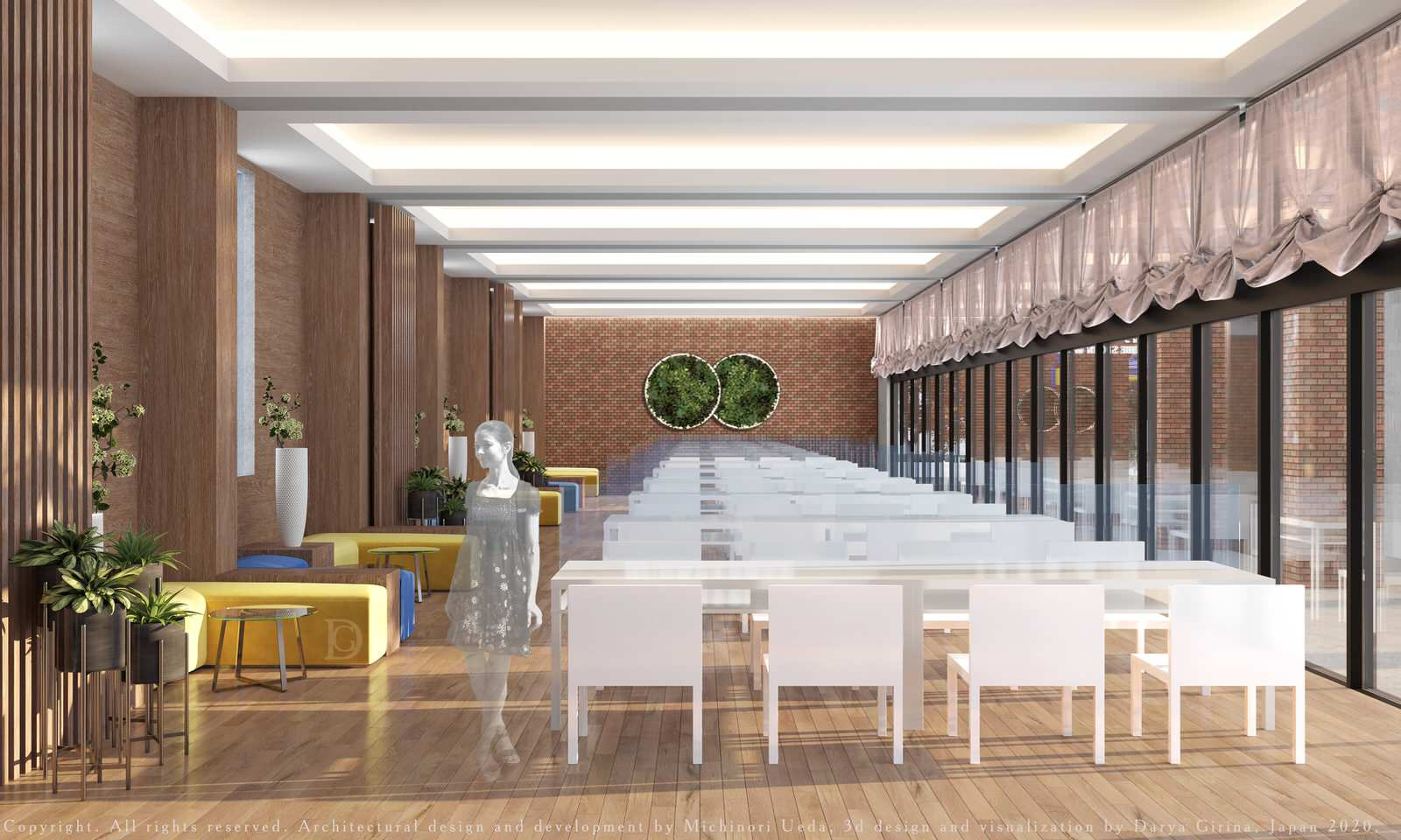 Visual concept for renovation of public area