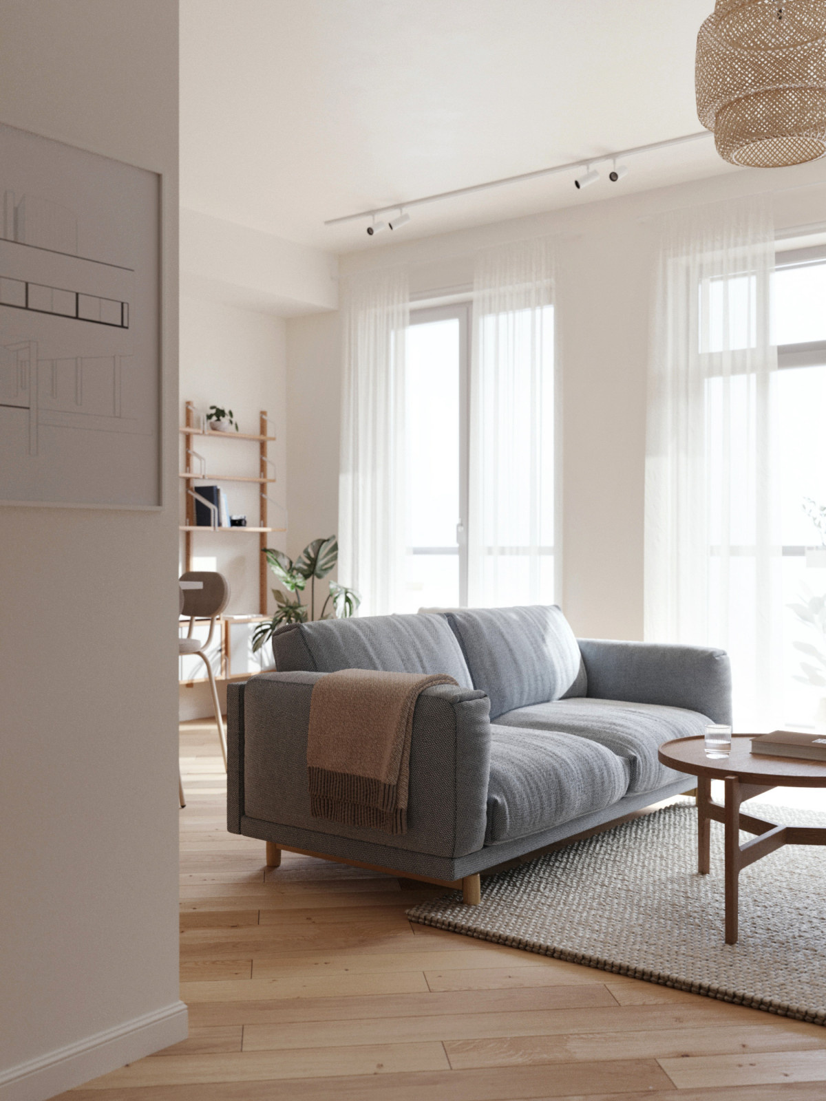 Квартира для молодой пары в ЖК Magnifika Residence