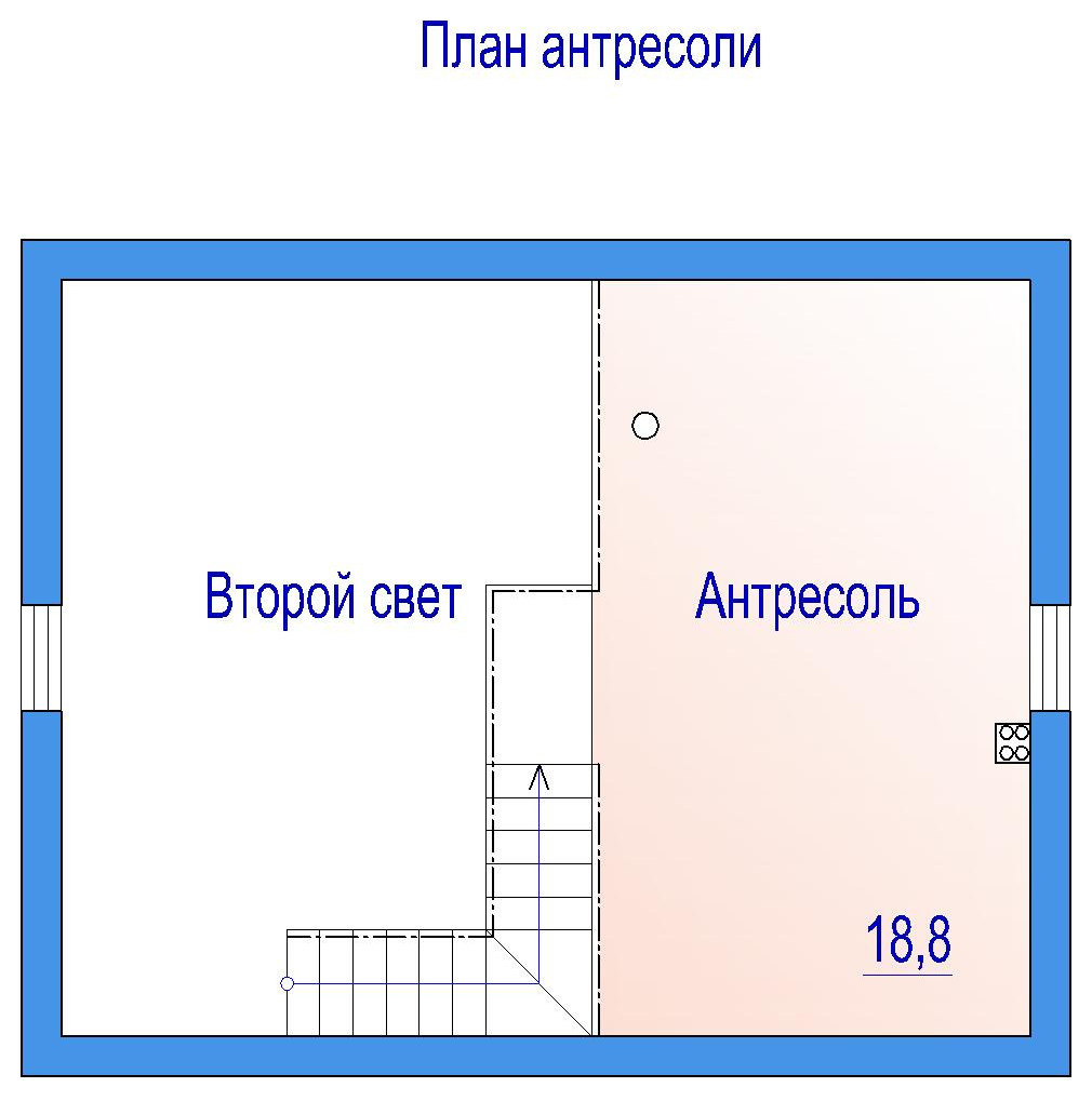 19-051-1 Баня в стиле барн-хаус