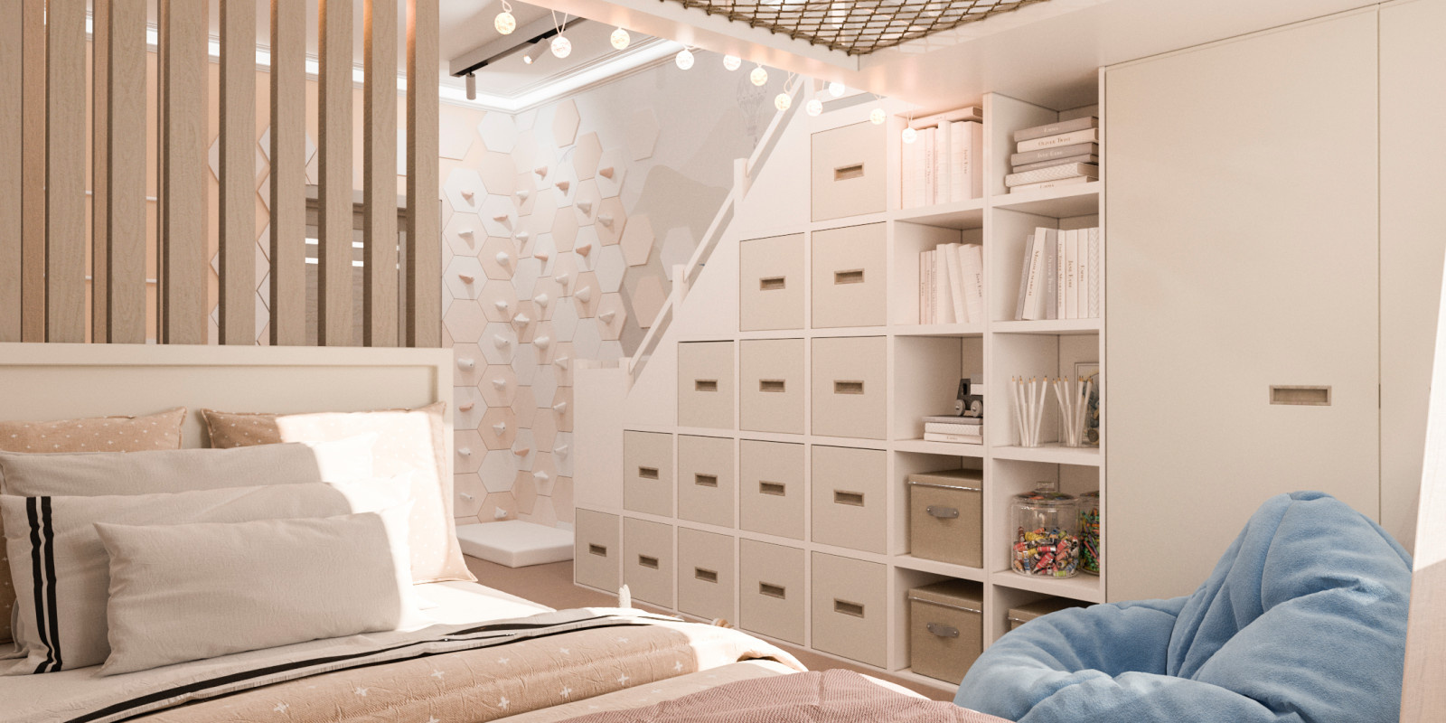 В облаках