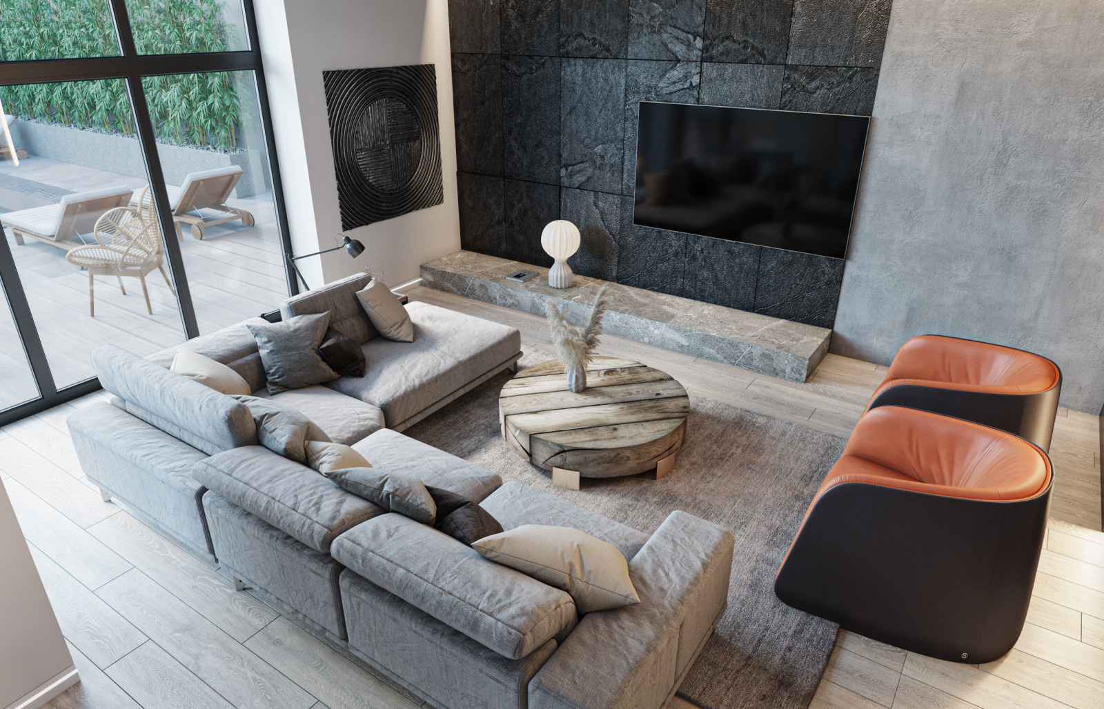 Contemporary Living Room