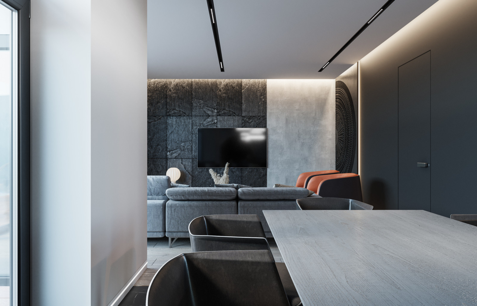 Contemporary Living Room