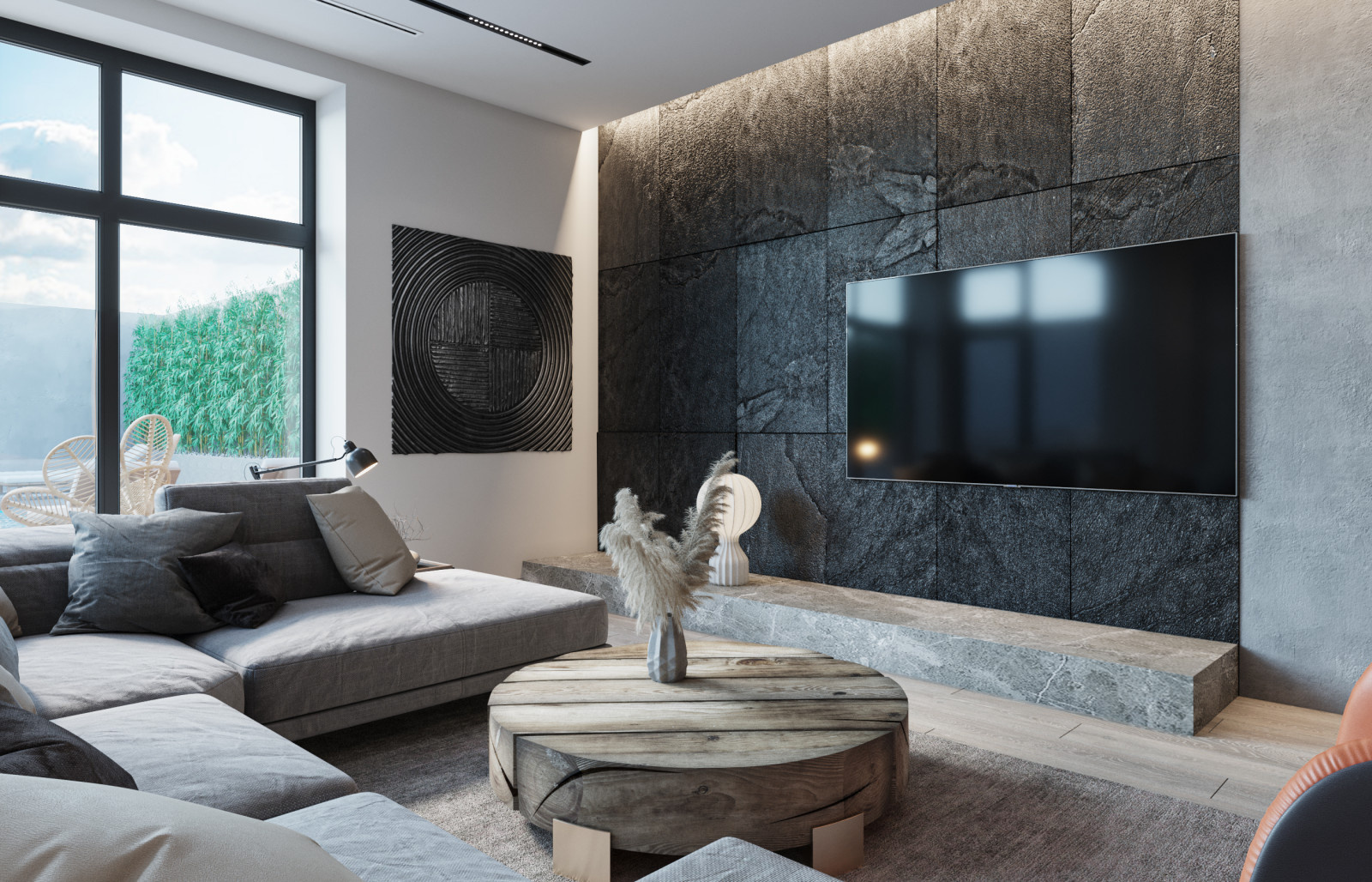 Contemporary Living Room