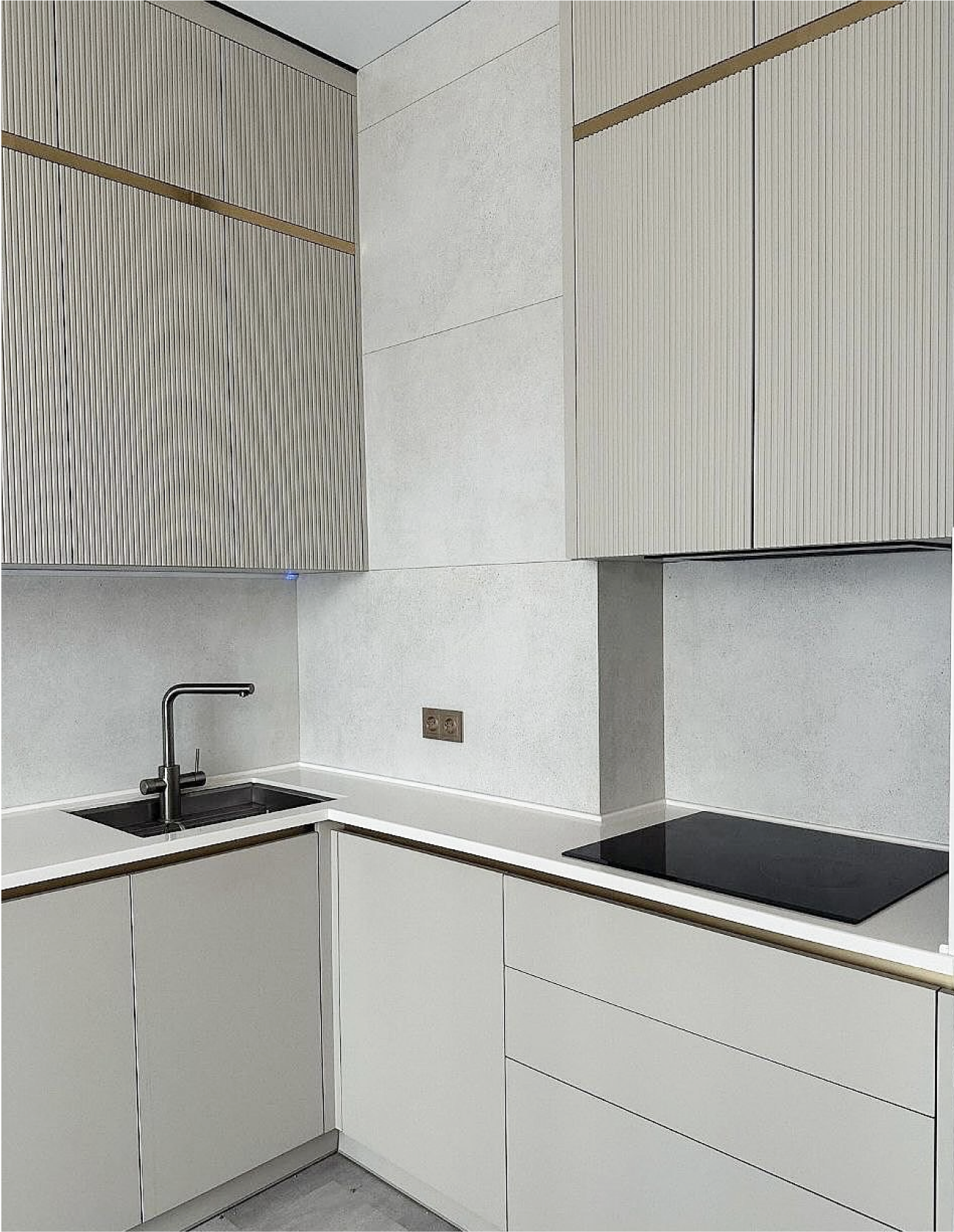 Кухня и тумба в гостиную ЖК Северный берег