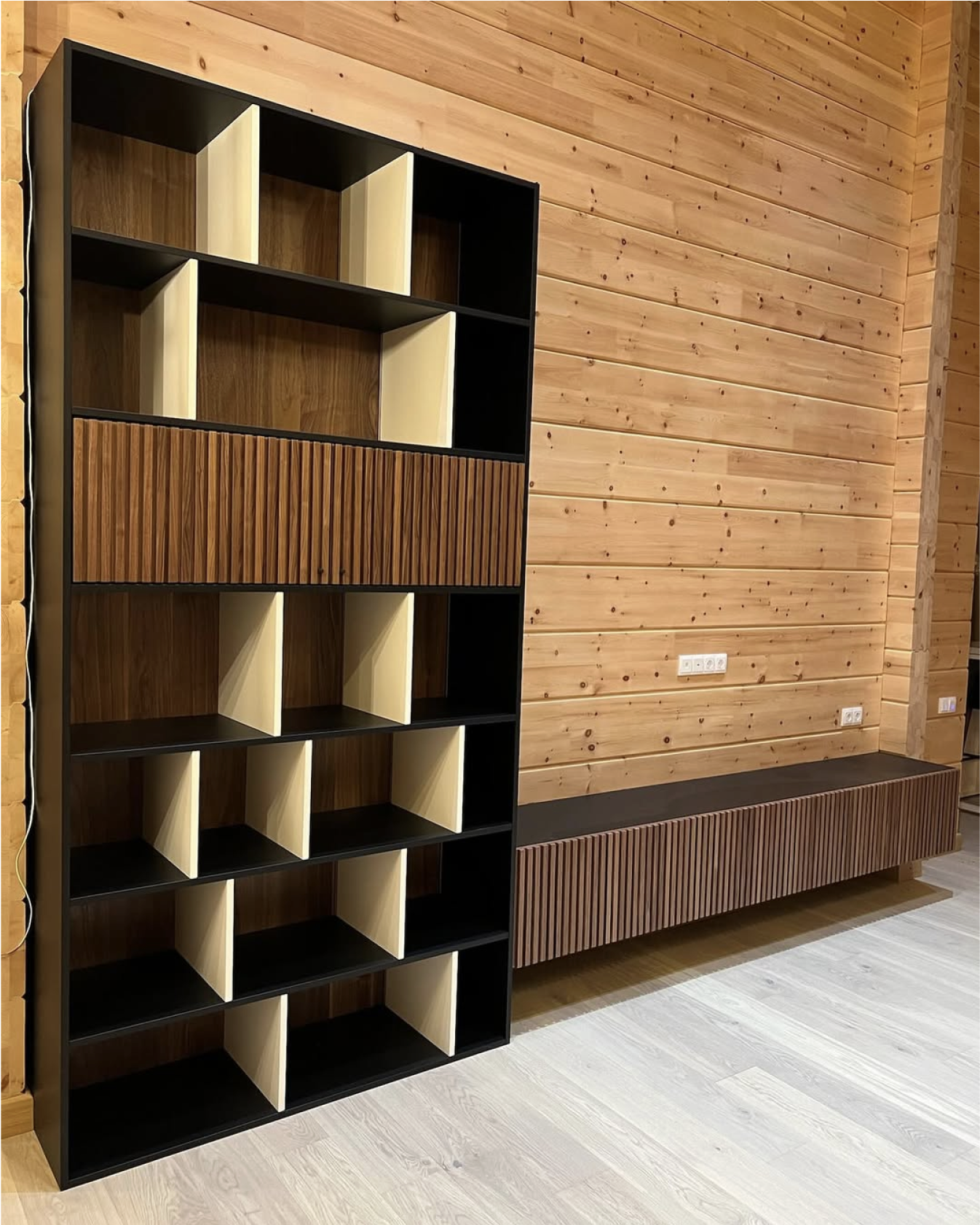 Шкафы для дома из бруса