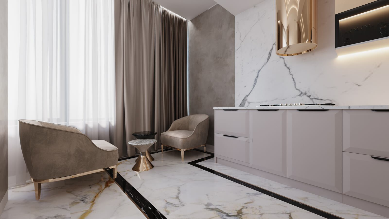 Apartment in Aram Str.