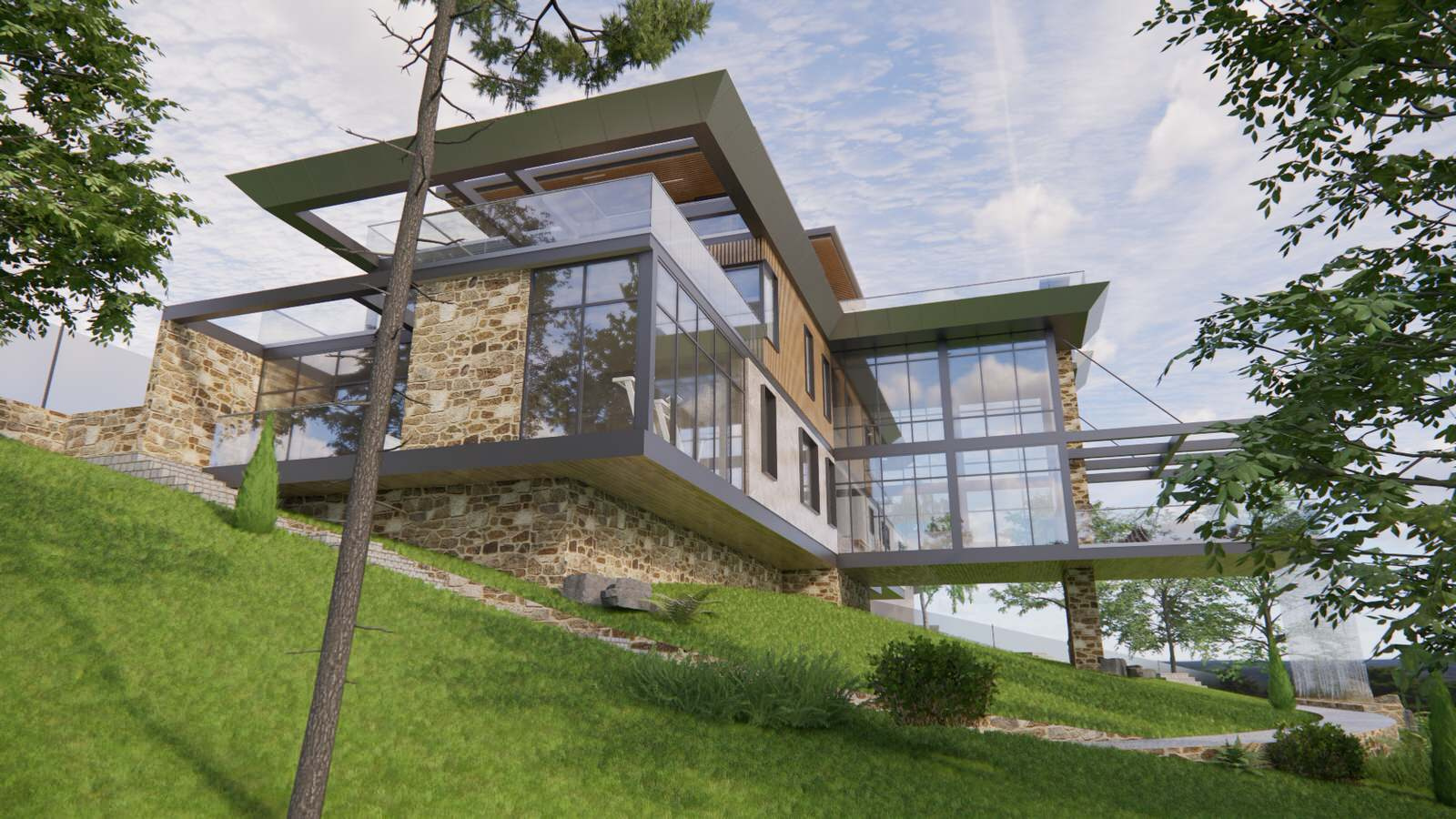 Flying house