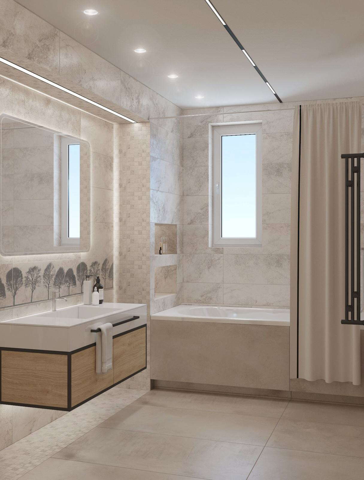 4-х комнатная квартира в современном стиле