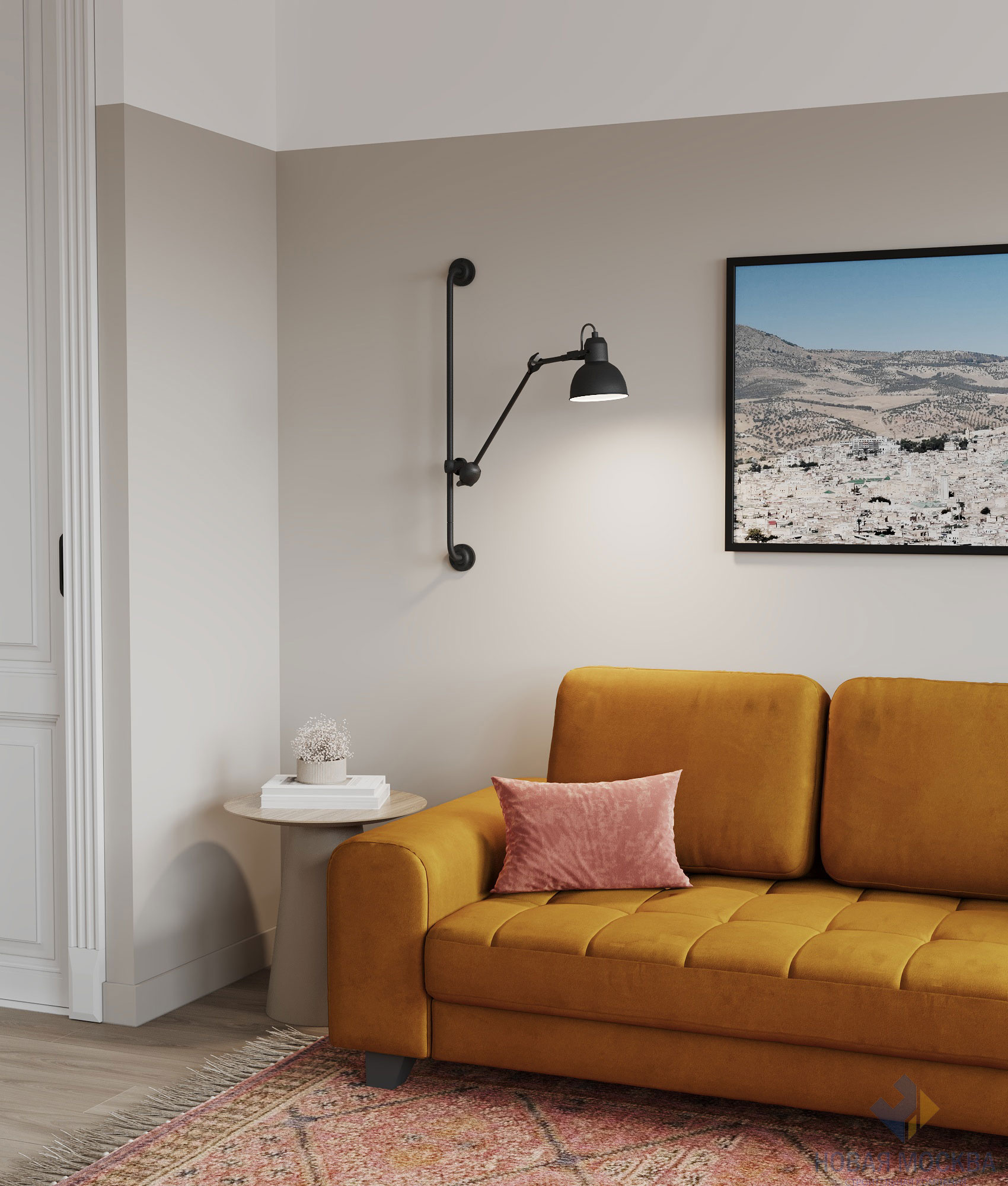 Дизайн квартиры-студии по адресу: проспект Магеллана, дом 3