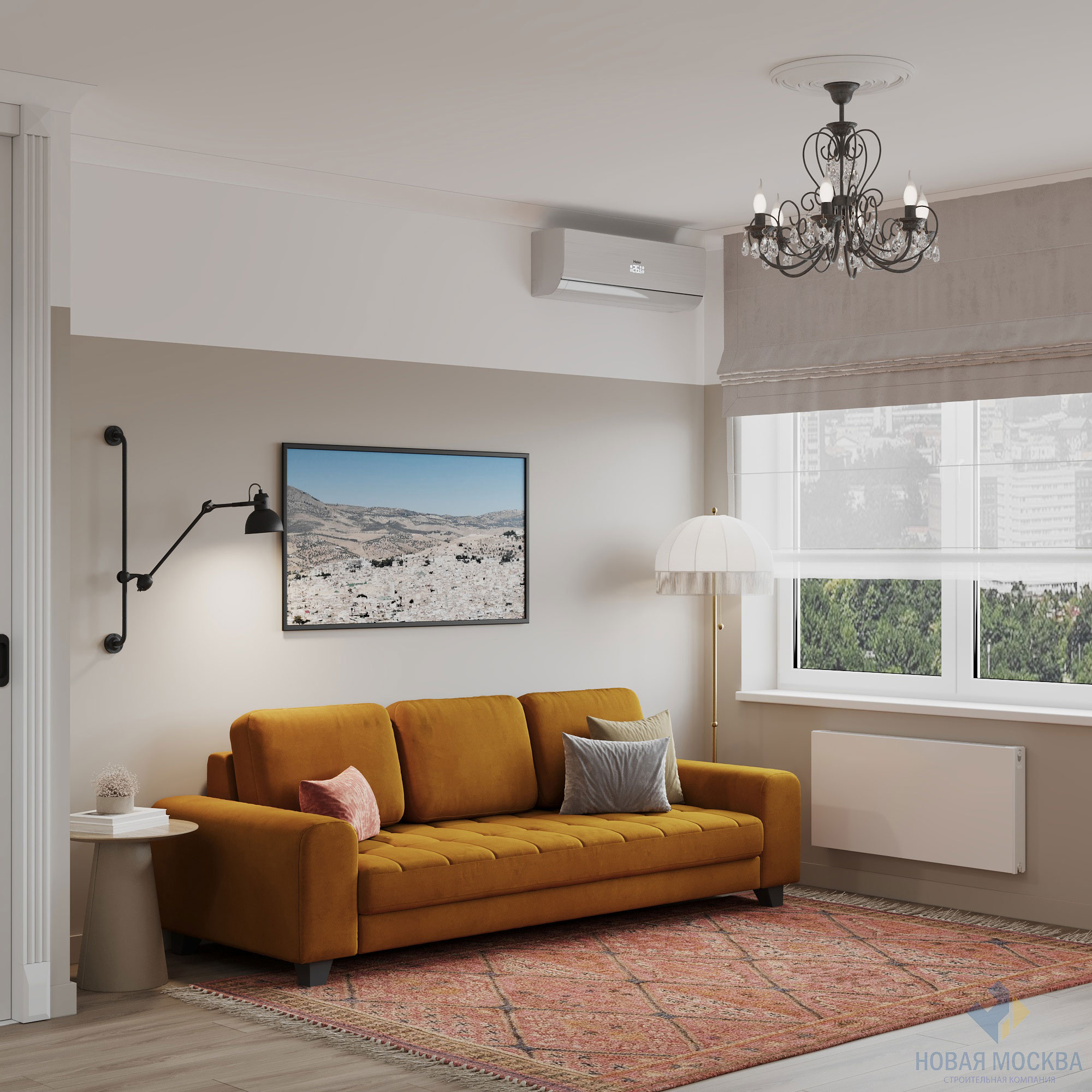 Дизайн квартиры-студии по адресу: проспект Магеллана, дом 3