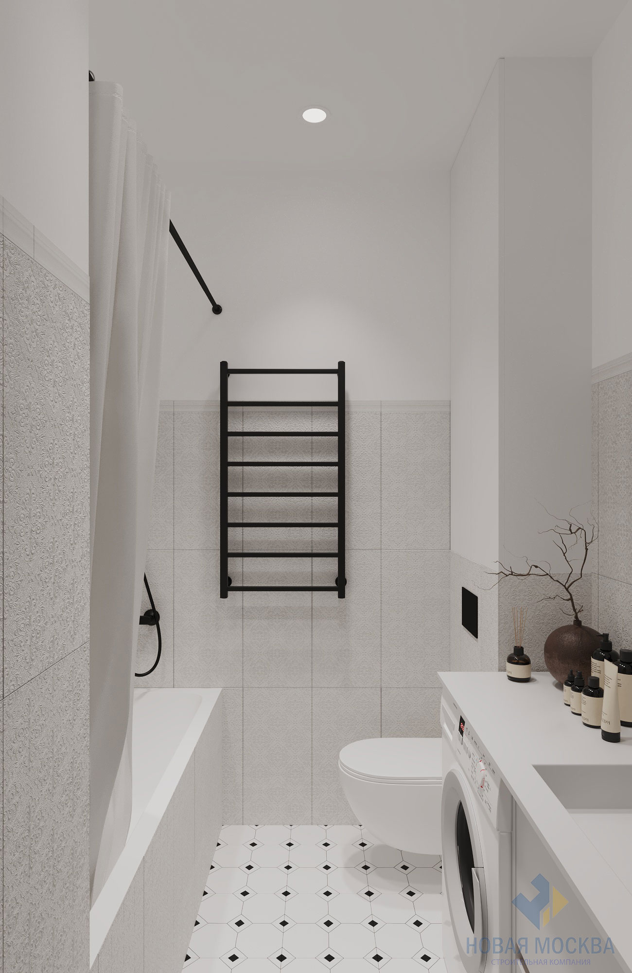 Дизайн квартиры-студии по адресу: проспект Магеллана, дом 3